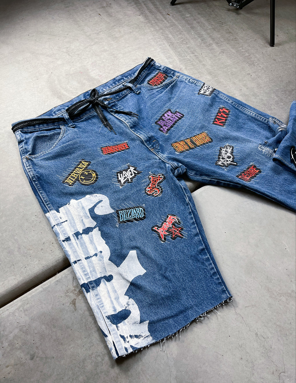 Pantalones cortos Rockstar V1 azules