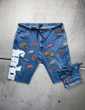 Rockstar Jorts V1 Blue