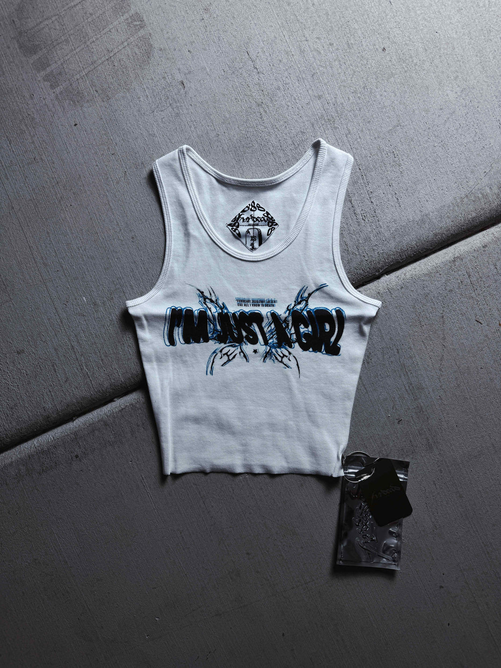 I'm Just a Girl Tank Top V2