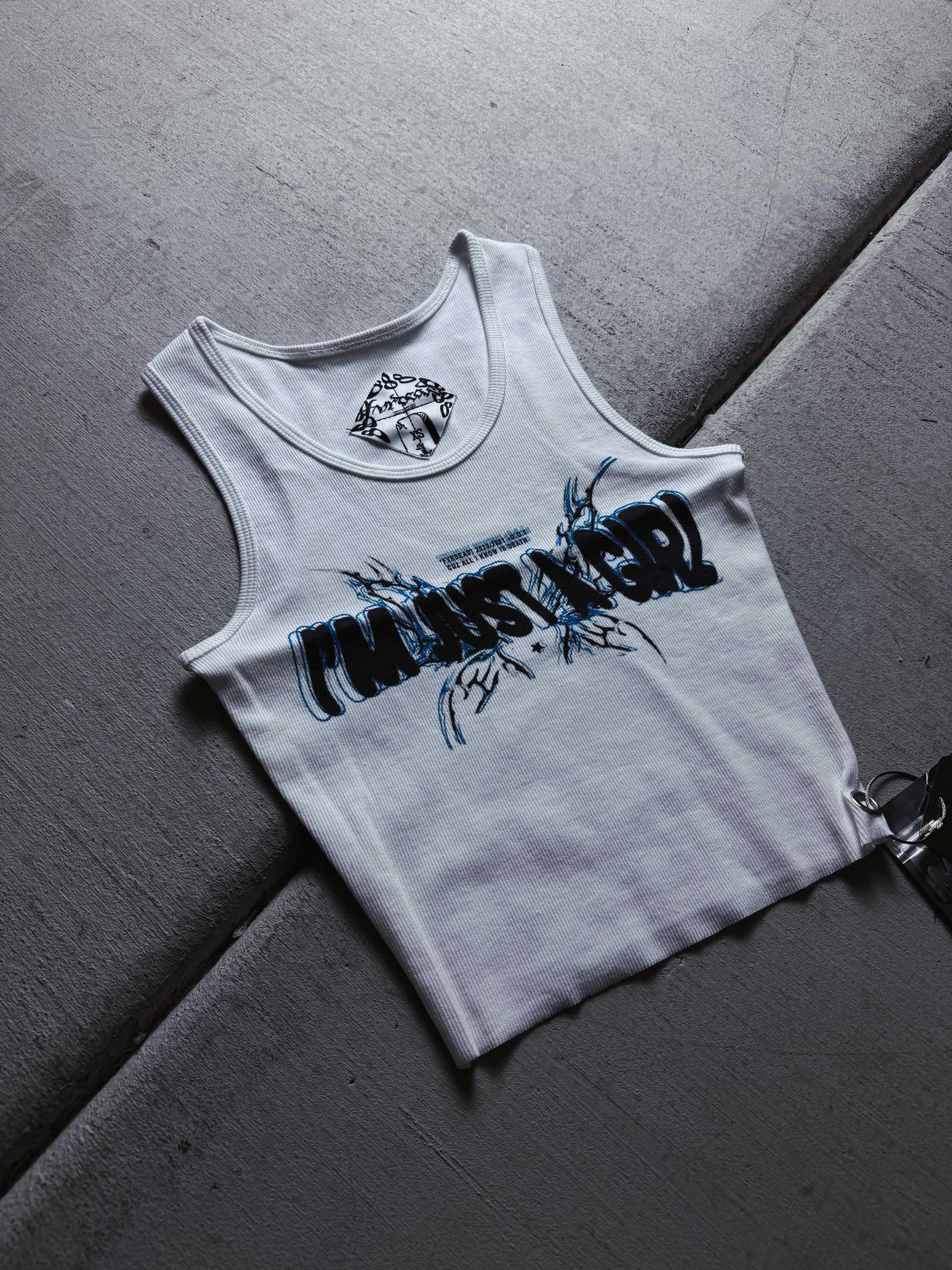 I'm Just a Girl Tank Top V2