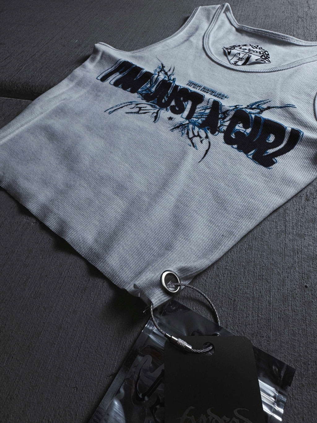 I'm Just a Girl Tank Top V2