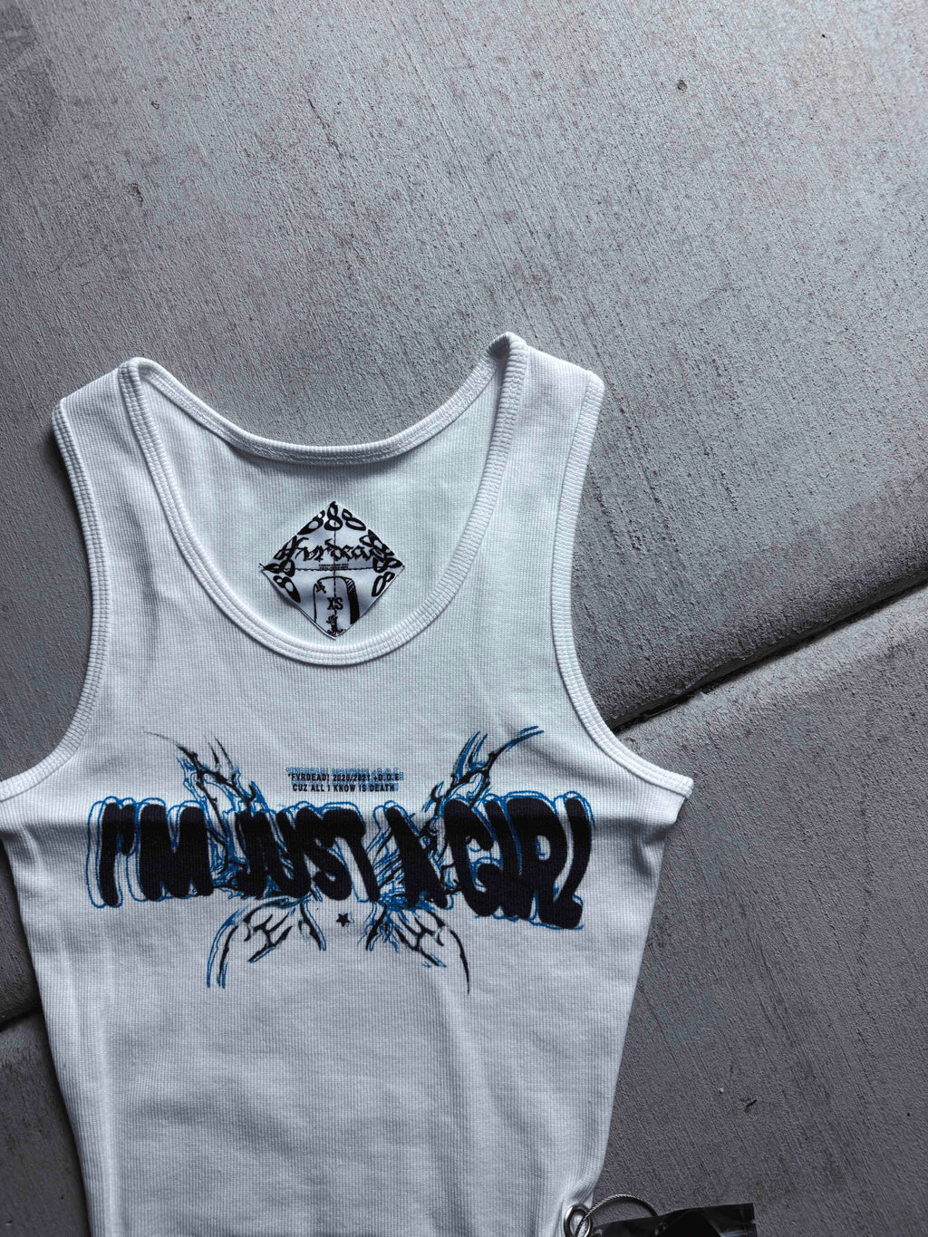 I'm Just a Girl Tank Top V2