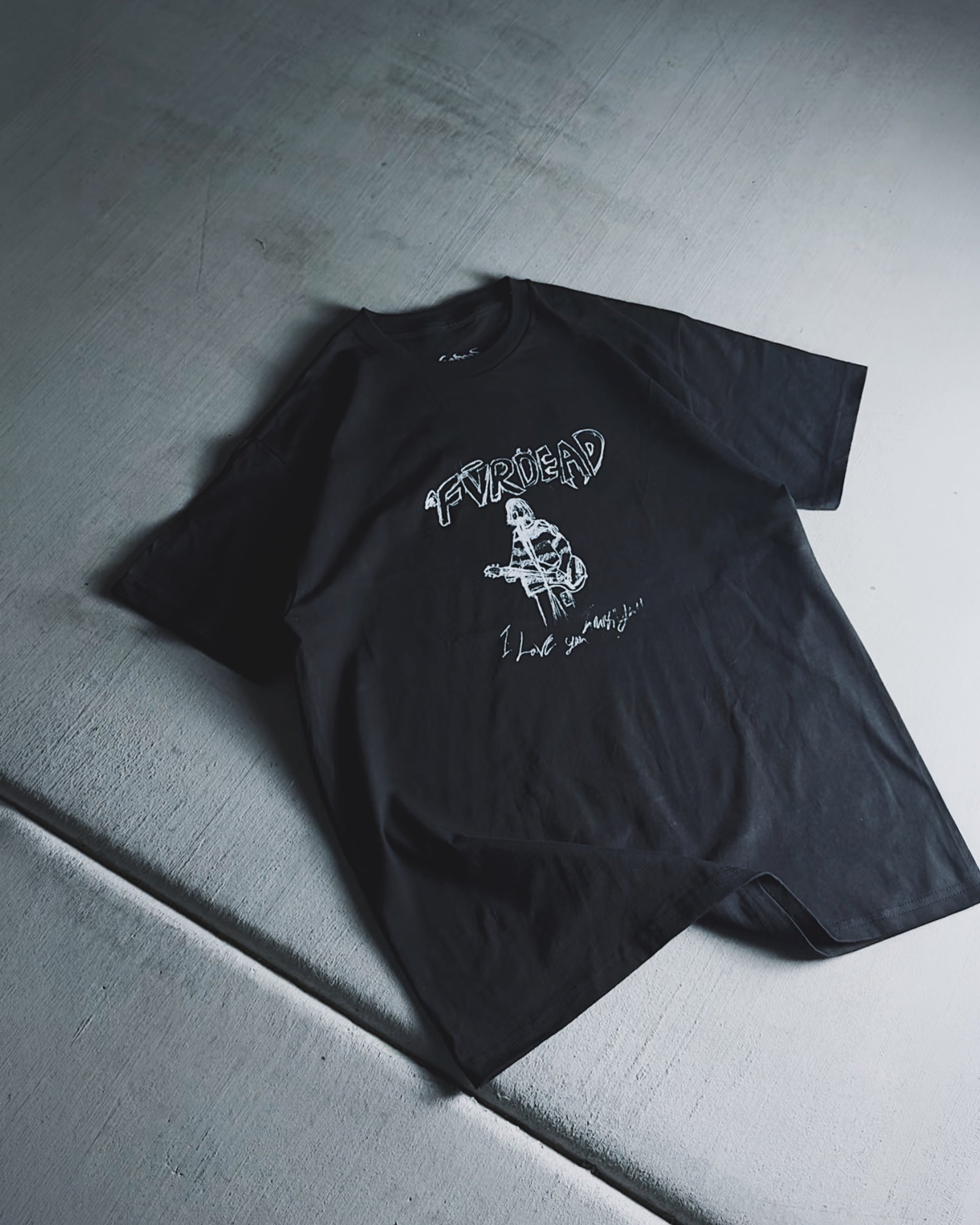Sketch of Kurt Blk tee