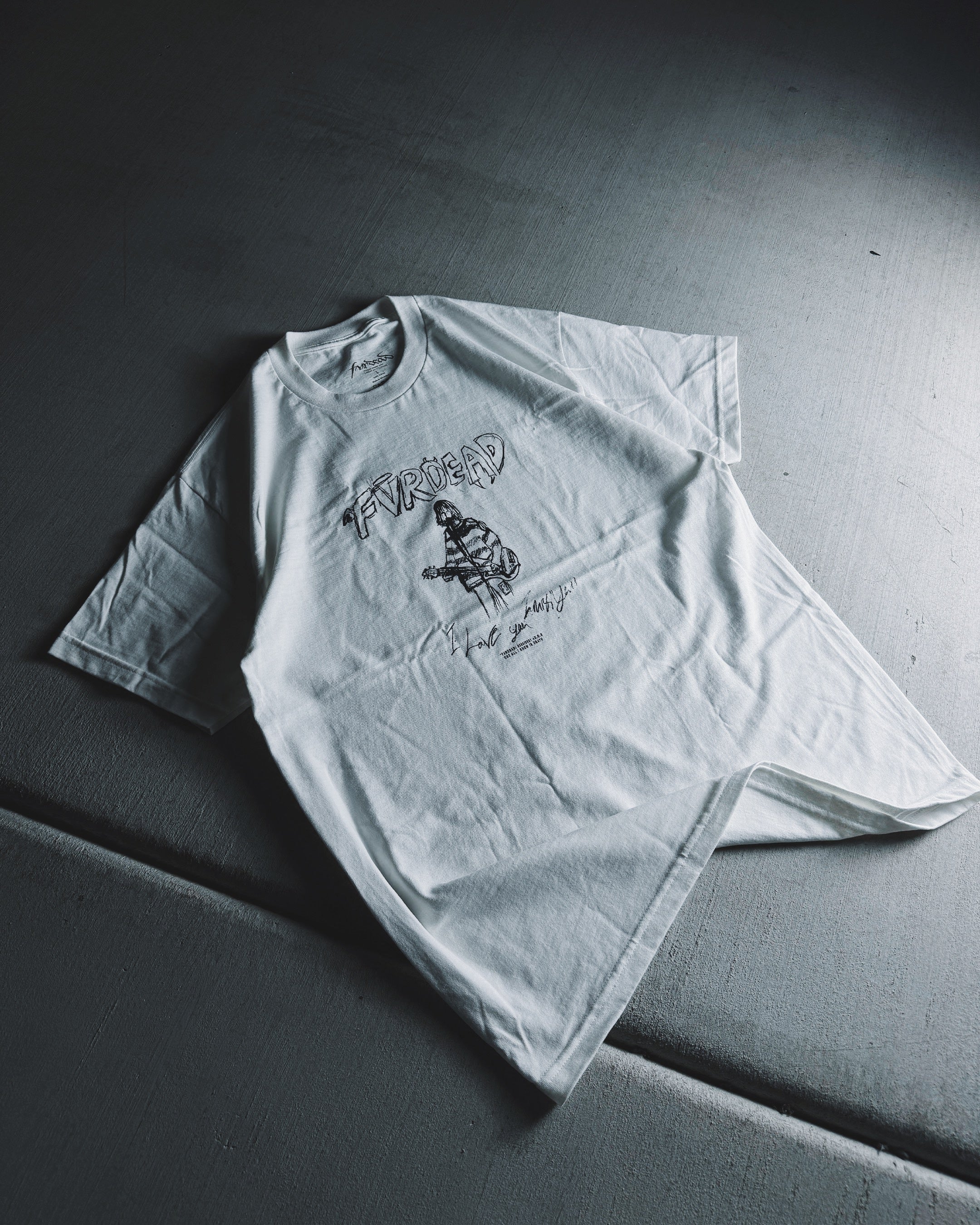 Sketch of Kurt wht tee