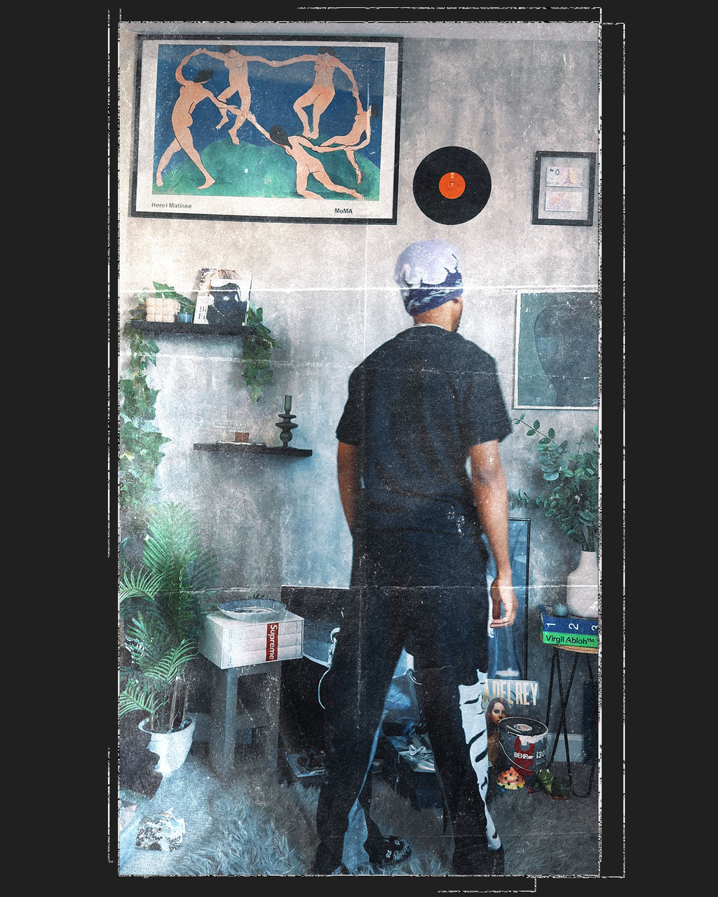 Purple Haze Flame Logo Tee