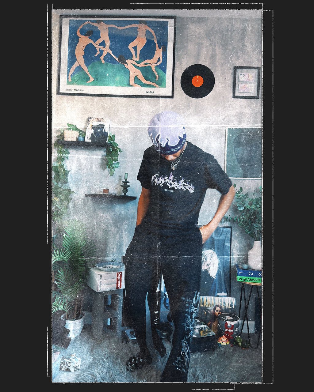 Purple Haze Flame Logo Tee