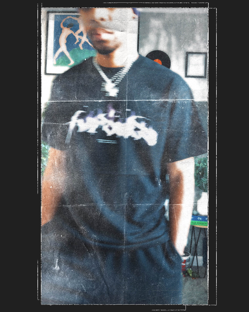 Purple Haze Flame Logo Tee