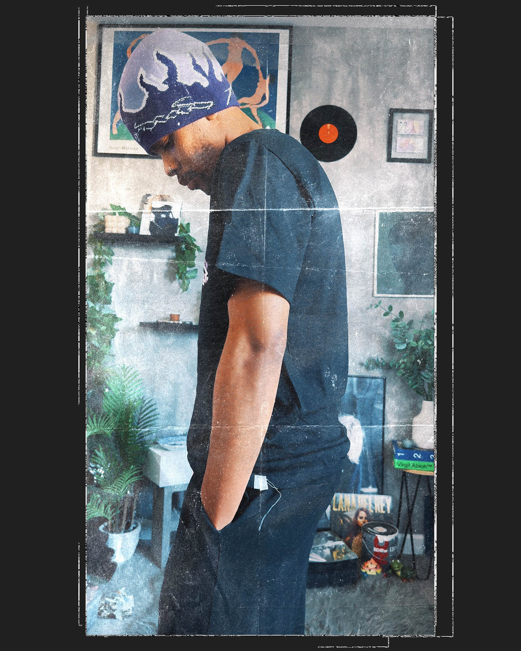 Purple Haze Flame Logo Tee