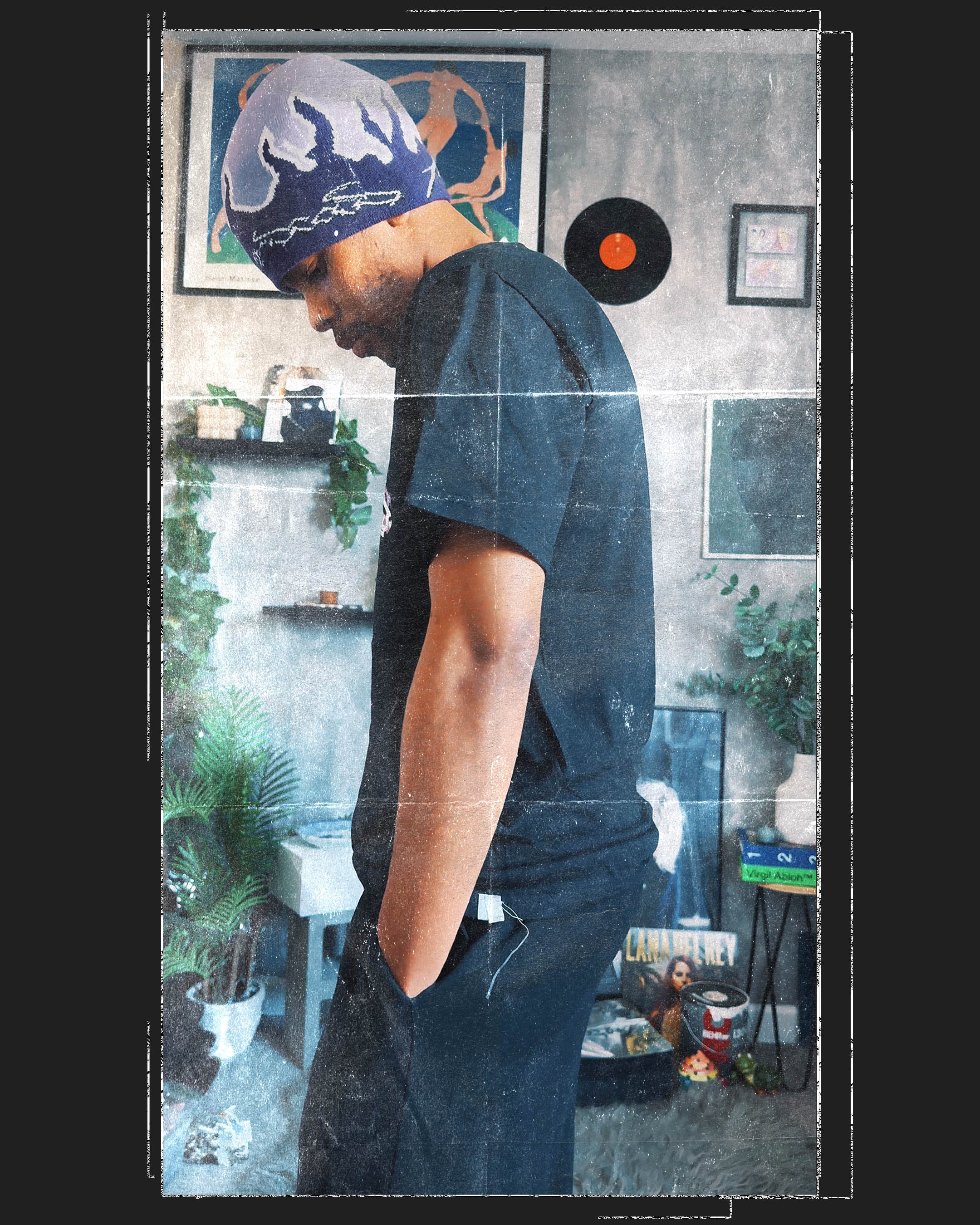 Purple Haze Flame Logo Tee