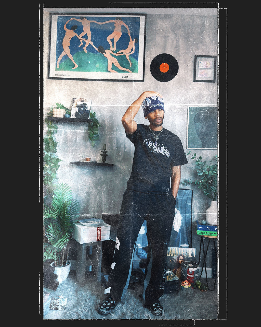 Purple Haze Flame Logo Tee