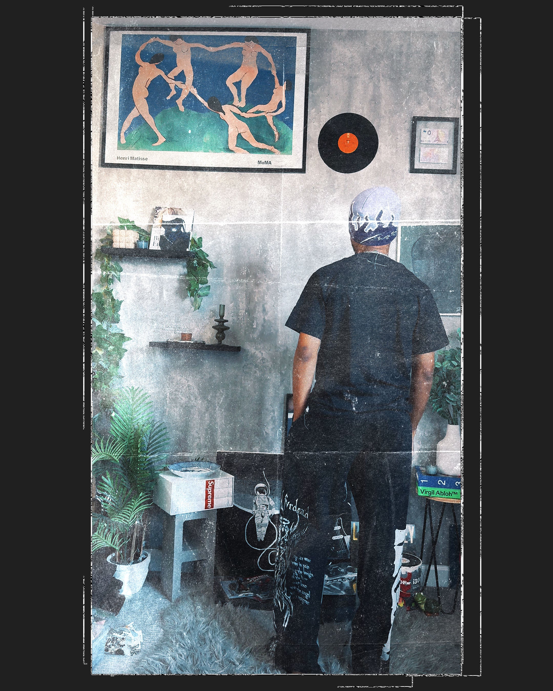 Purple Haze Flame Logo Tee