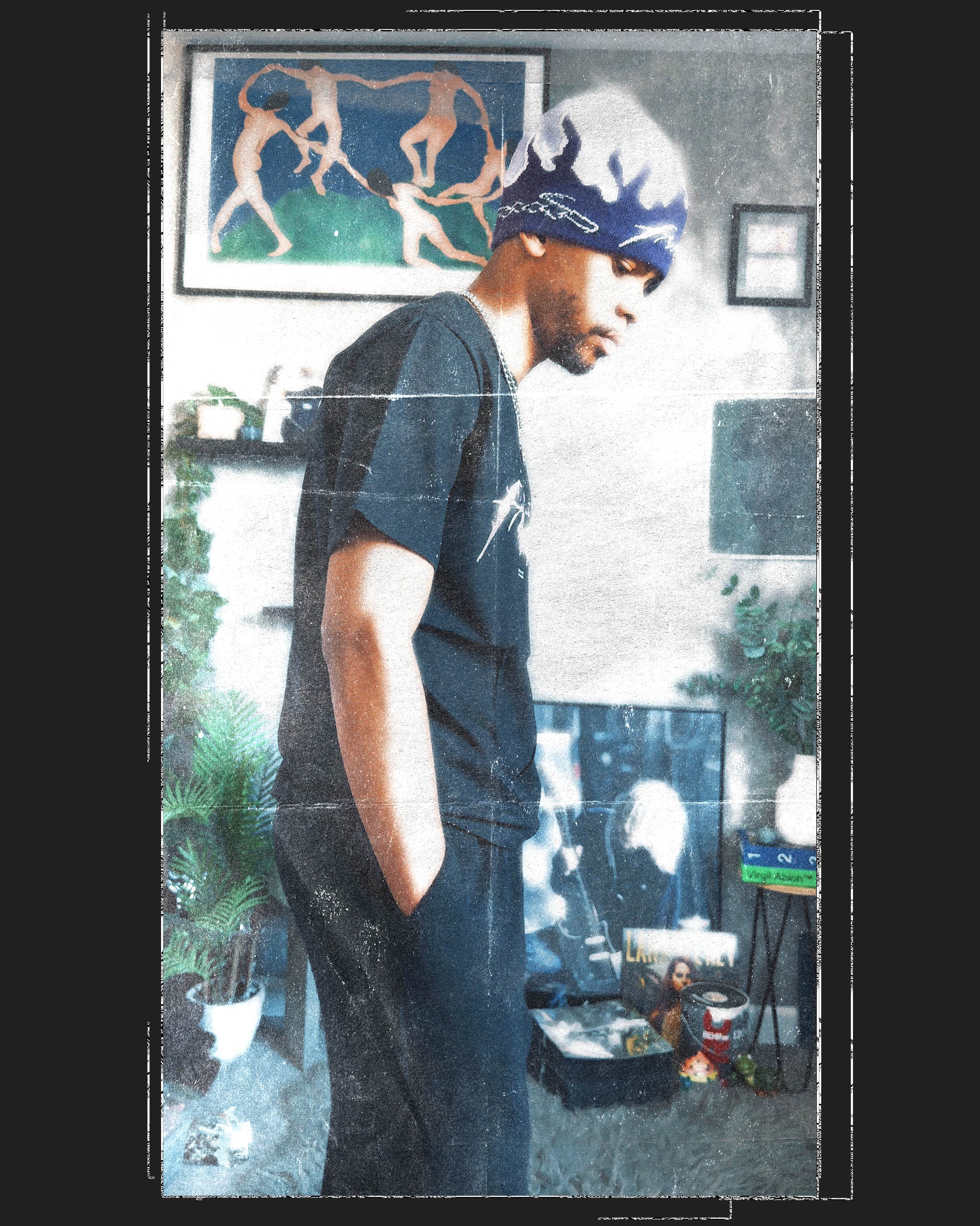 Purple Haze Flame Logo Tee