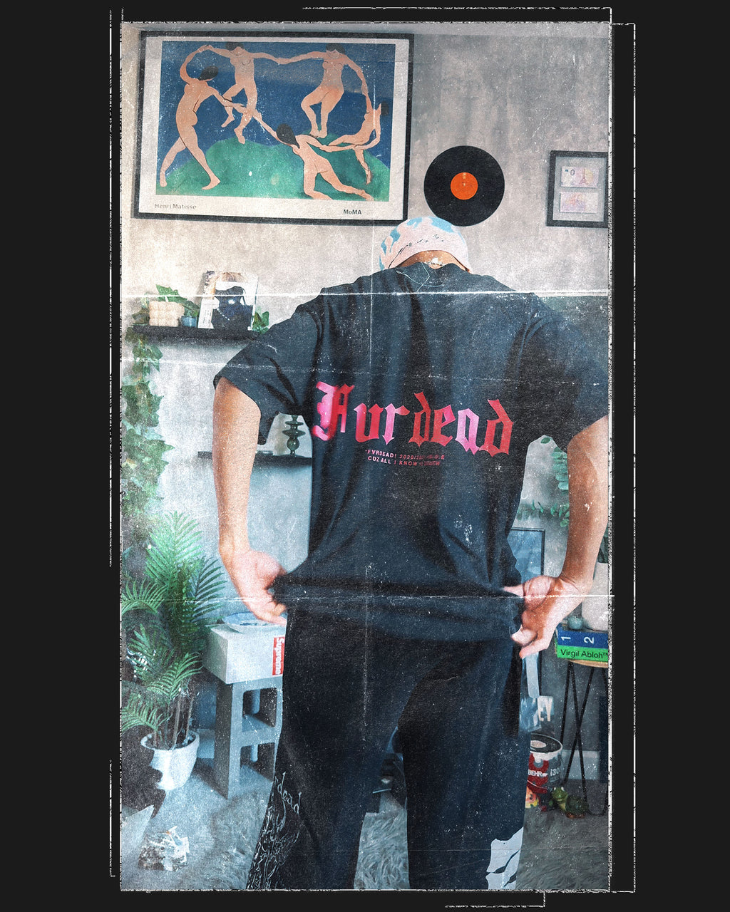 Camiseta negra Paris ID