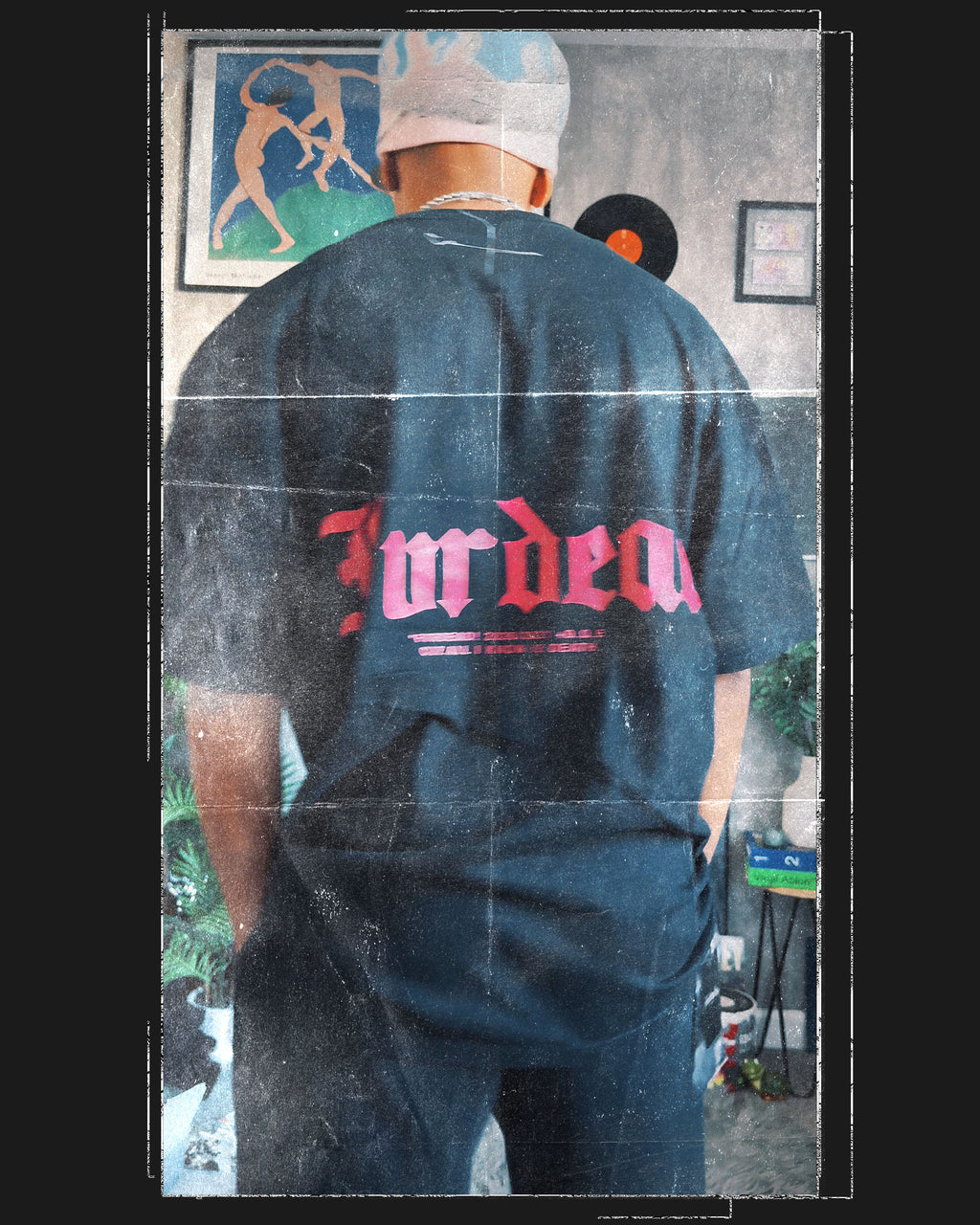 Camiseta negra Paris ID