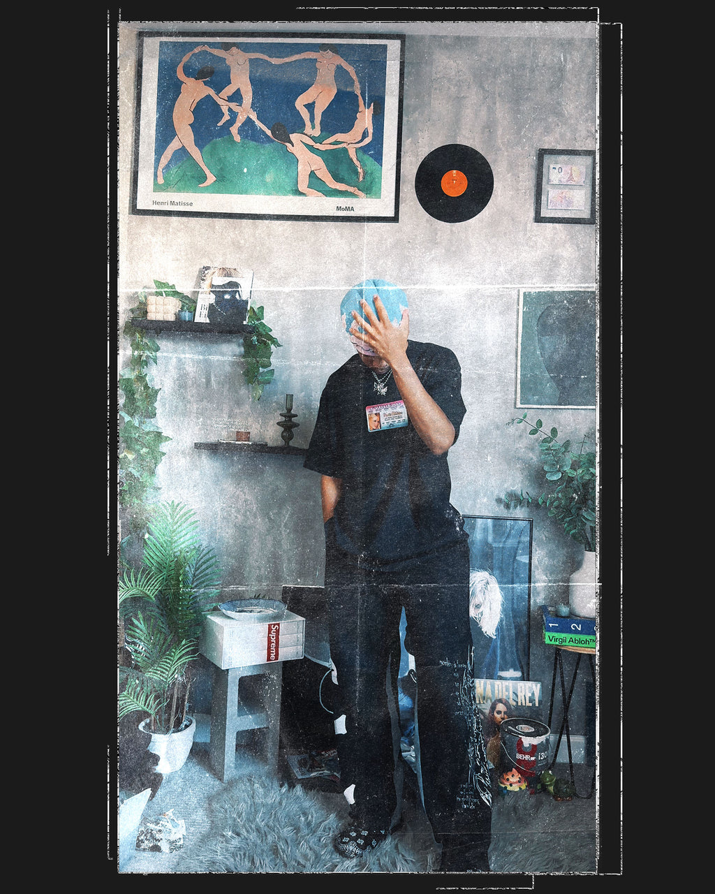 Camiseta negra Paris ID