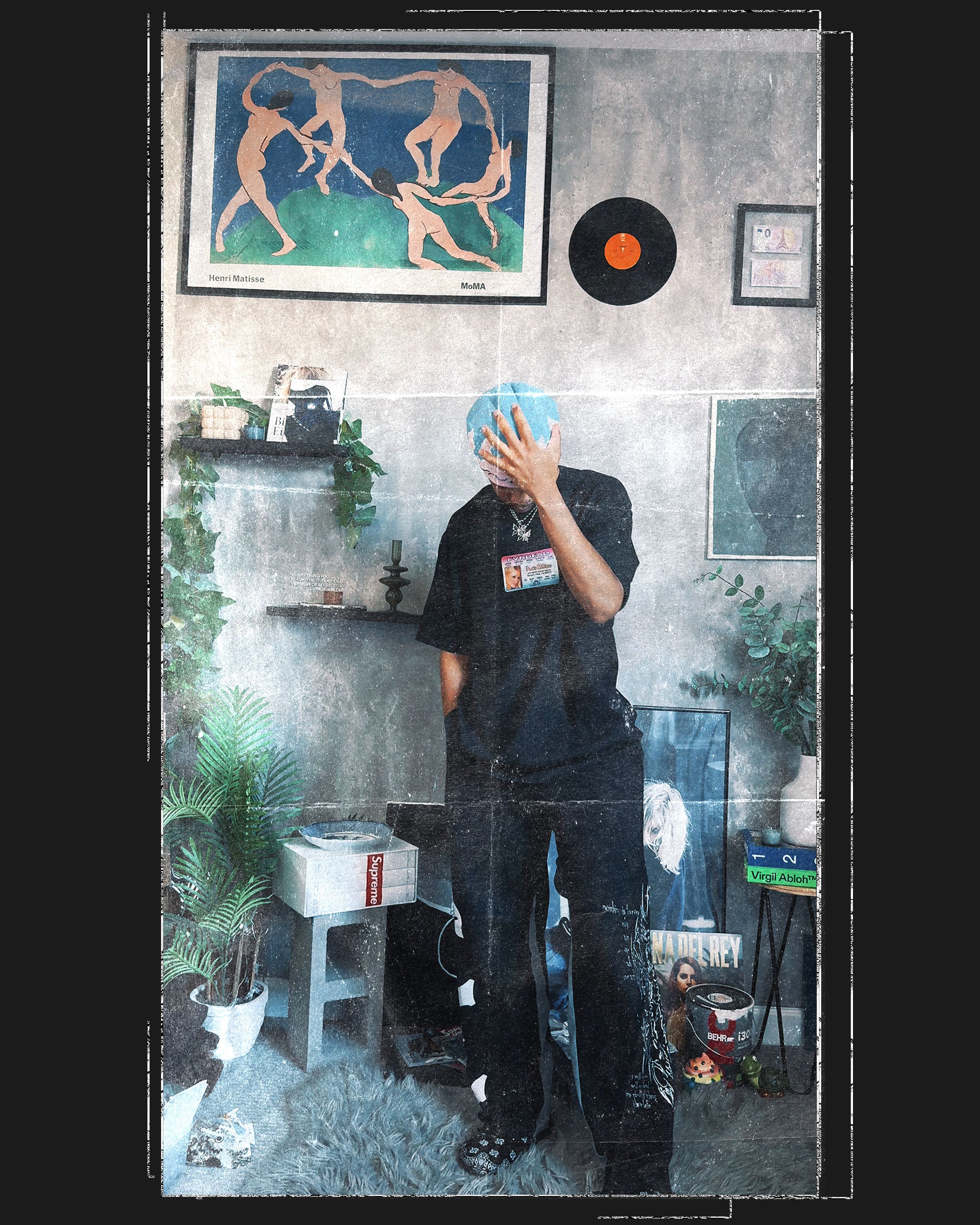 Camiseta negra Paris ID