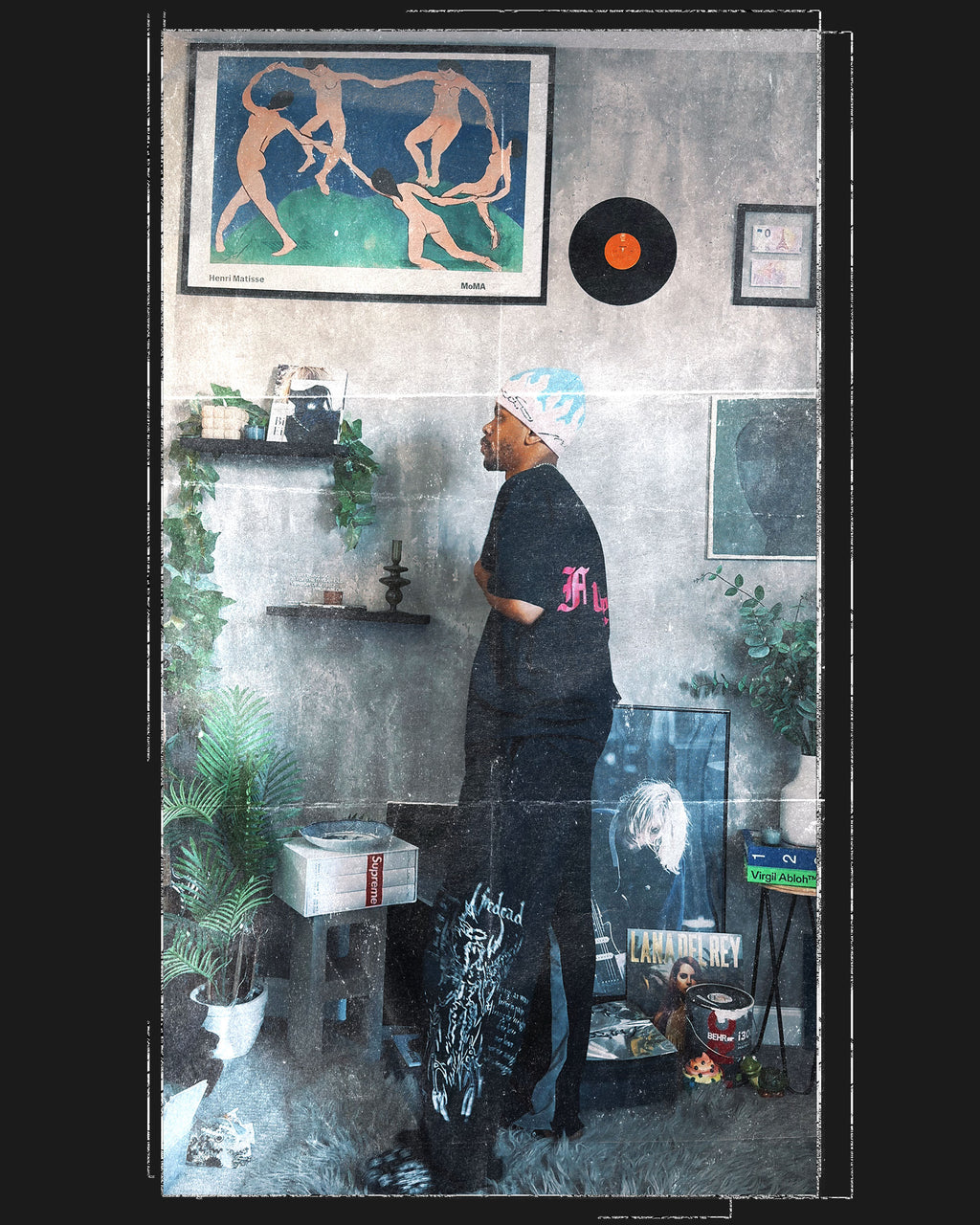 Camiseta negra Paris ID