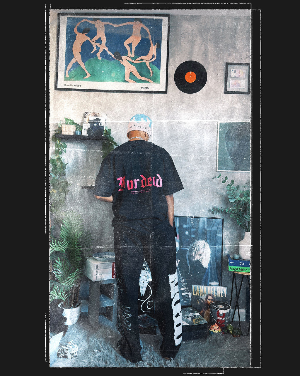 Camiseta negra Paris ID