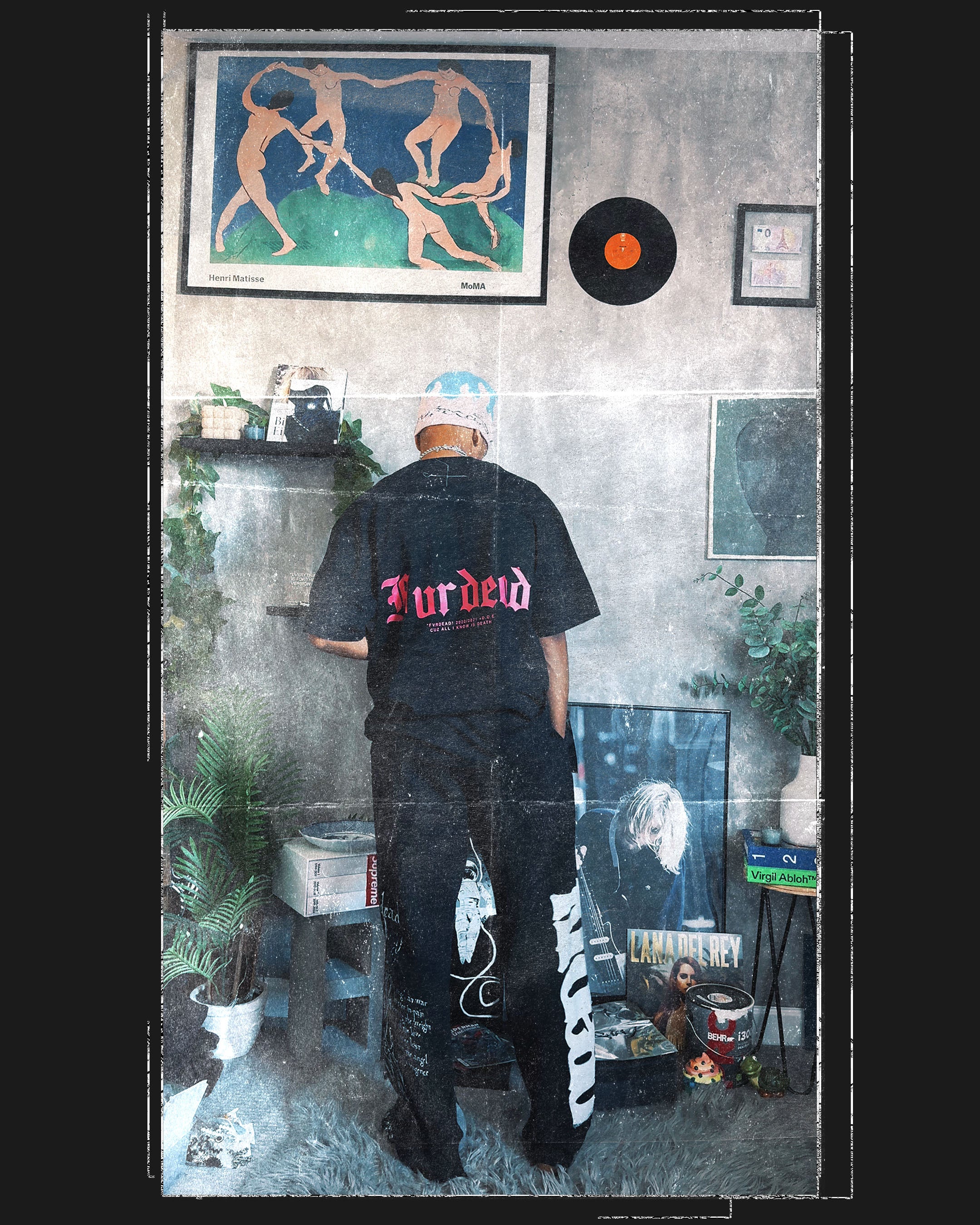 Camiseta negra Paris ID