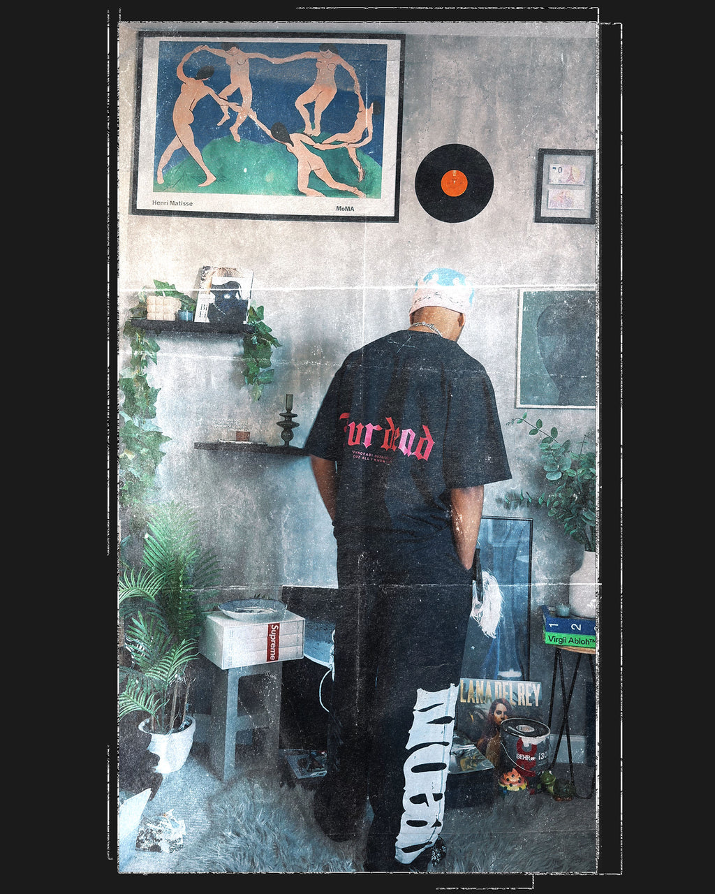 Camiseta negra Paris ID