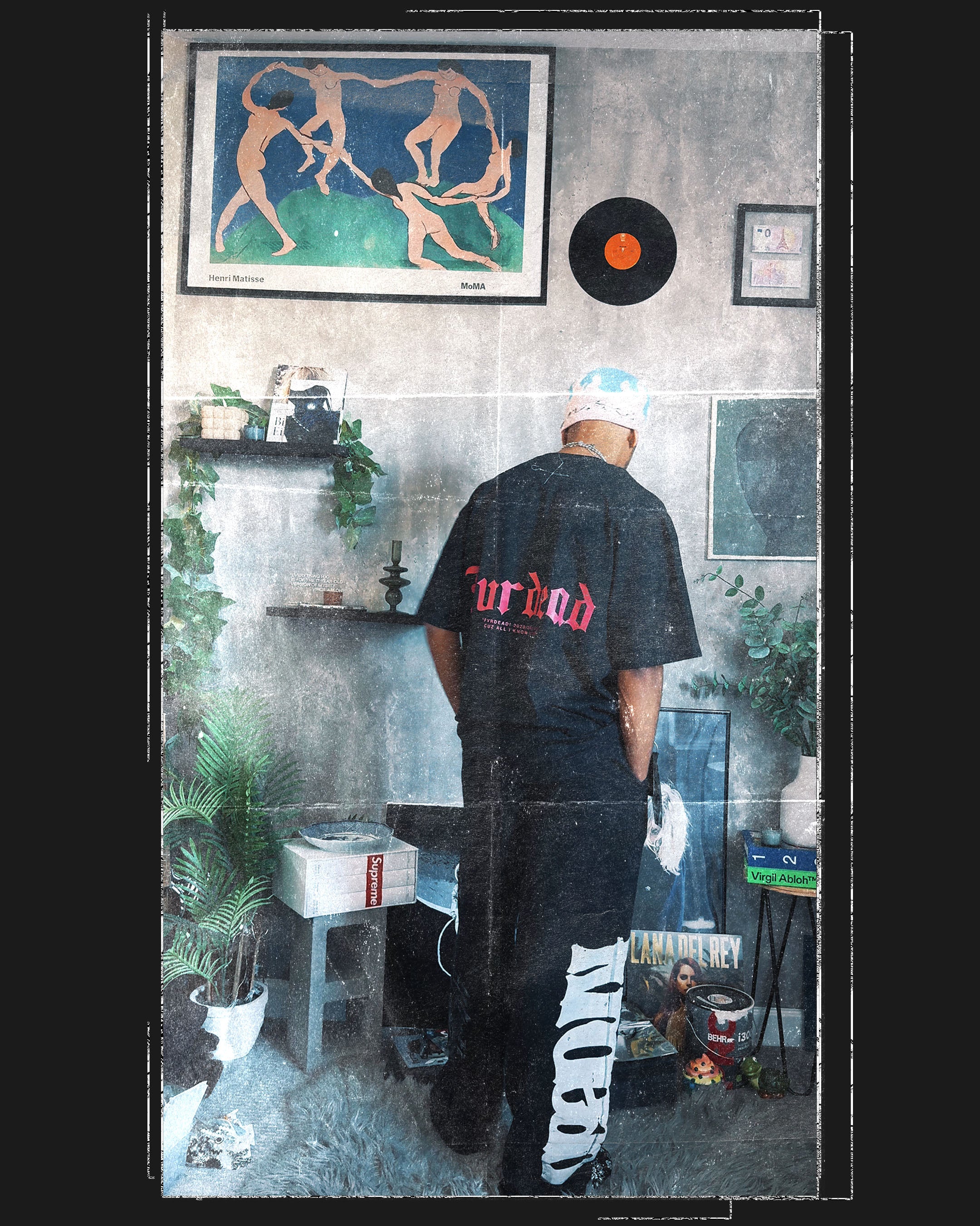 Camiseta negra Paris ID