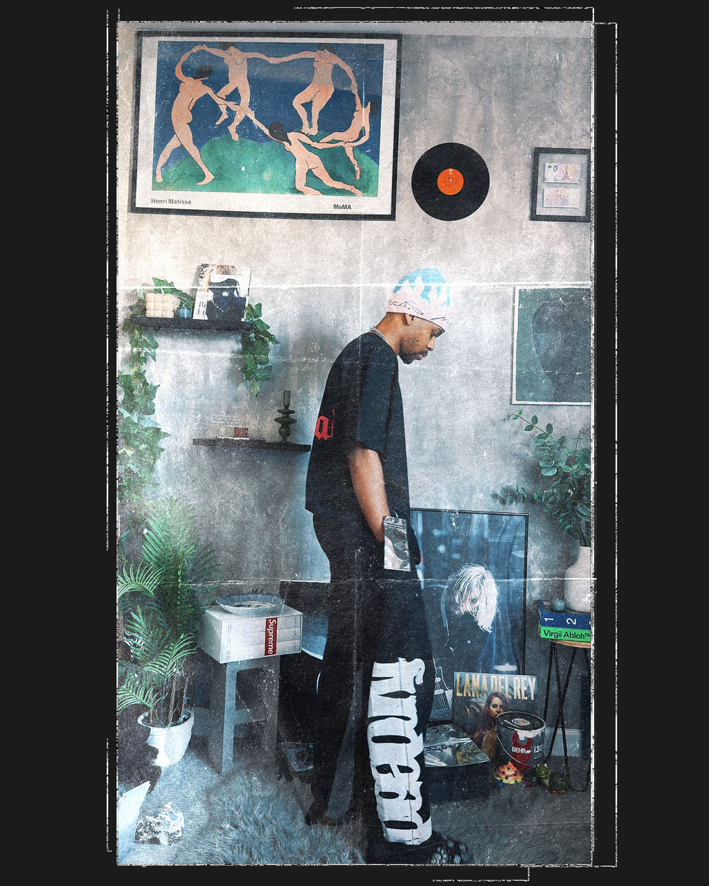 Camiseta negra Paris ID