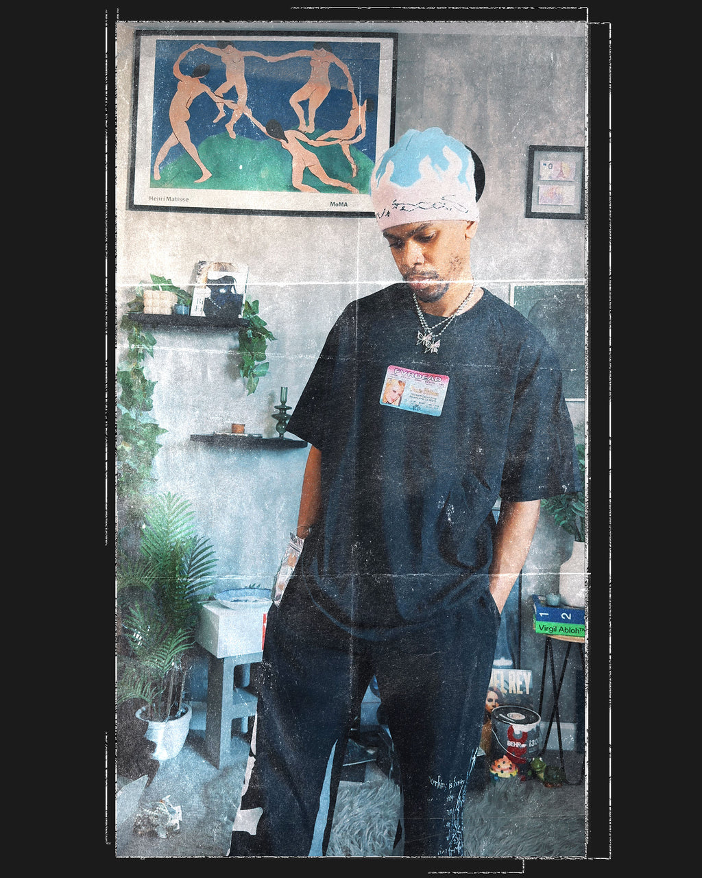 Camiseta negra Paris ID