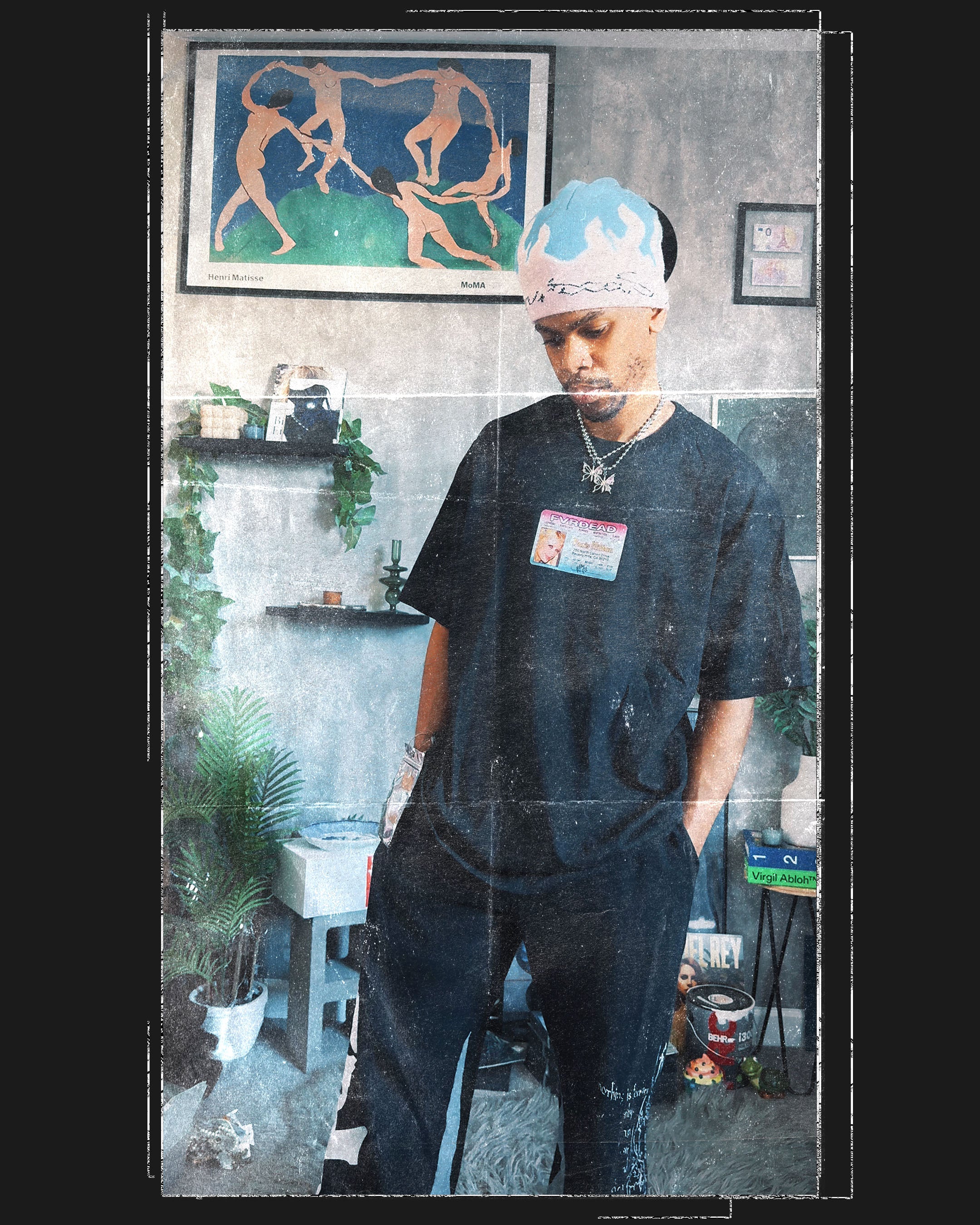 Camiseta negra Paris ID