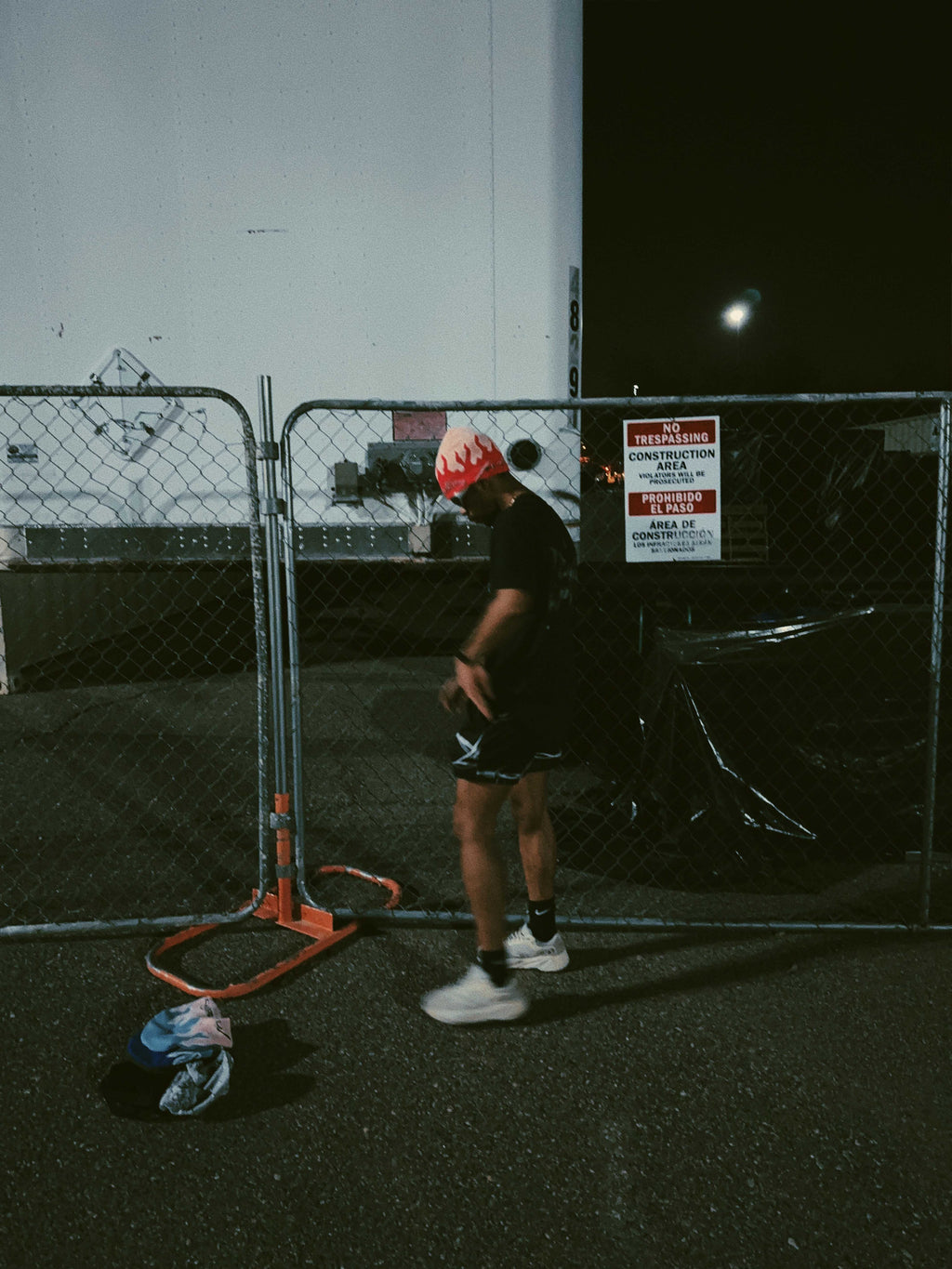 Gorro de llamas Pink Inferno