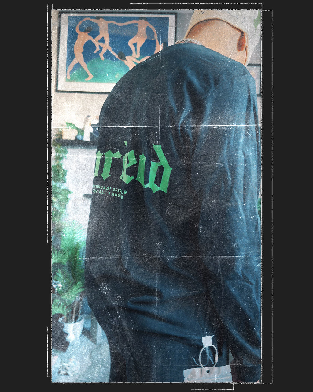 Camiseta de chocolate negro Rack City