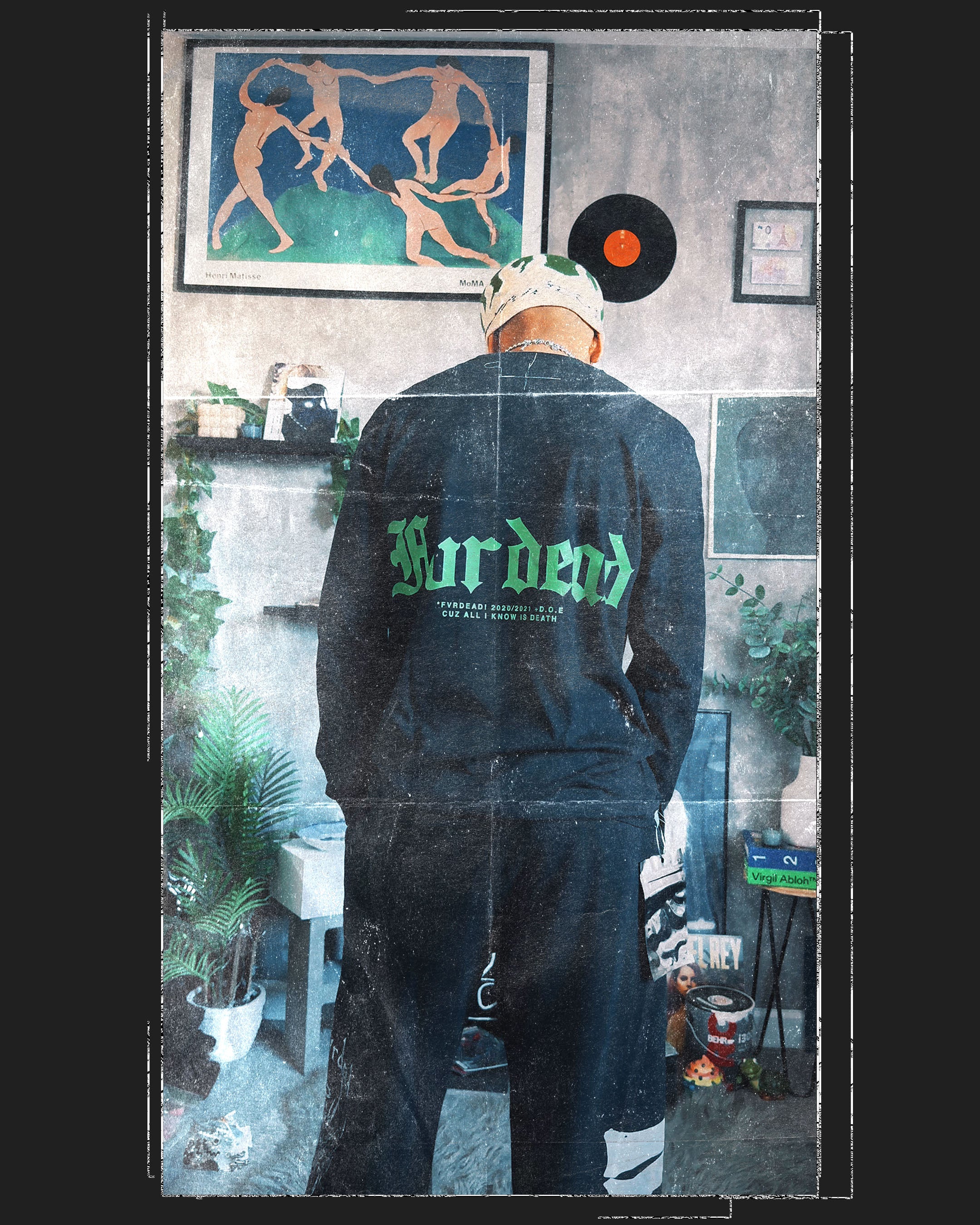 Camiseta de chocolate negro Rack City