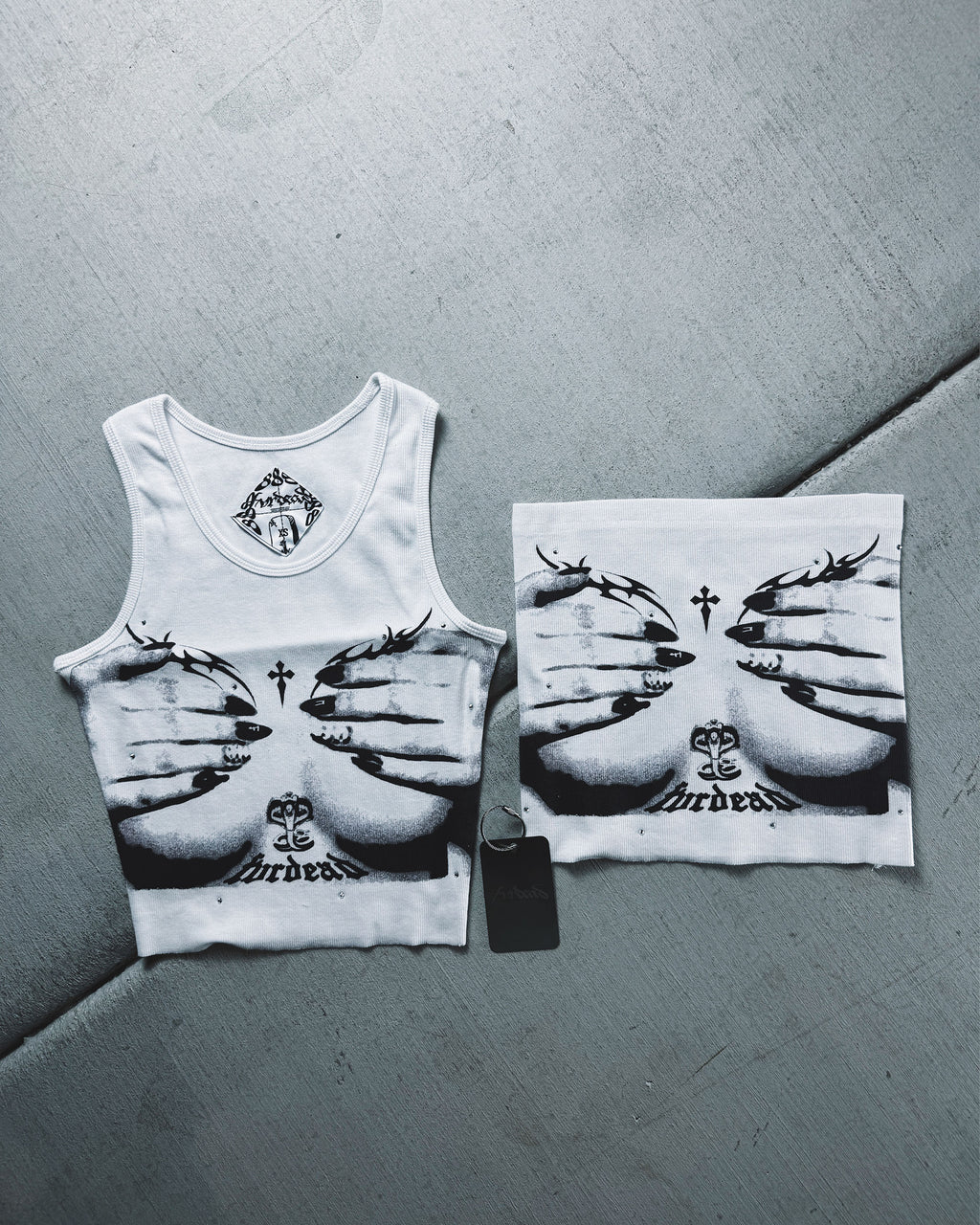 Tatted Ribs v2 Tank and Tube Top