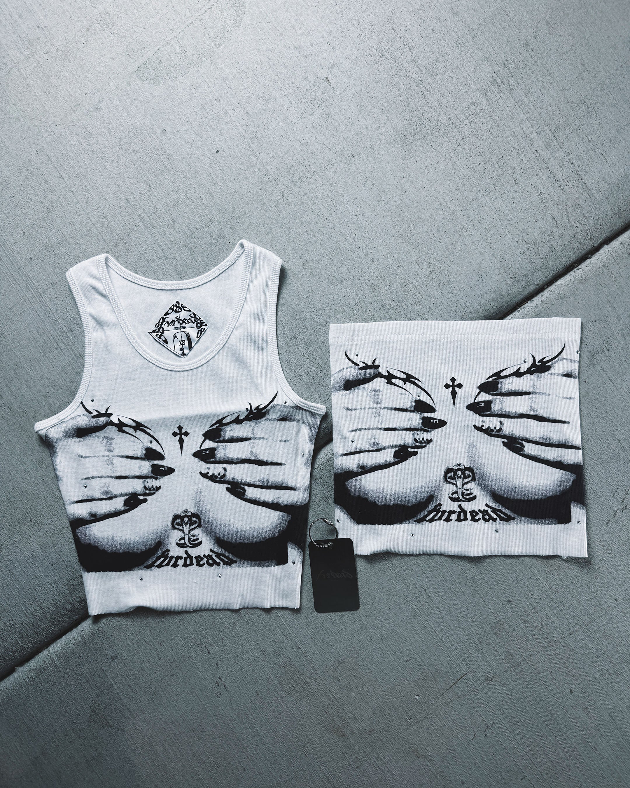 Tatted Ribs v2 Tank and Tube Top