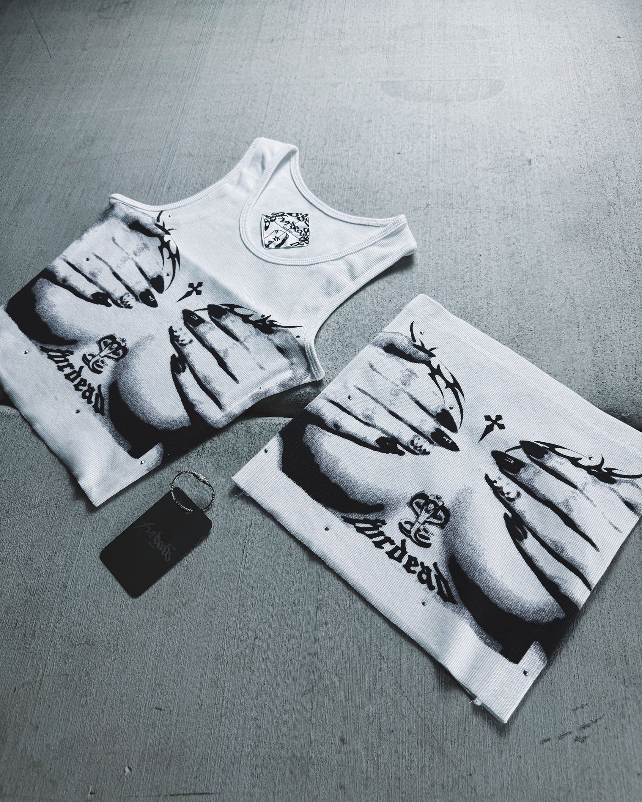 Tatted Ribs v2 Tank and Tube Top