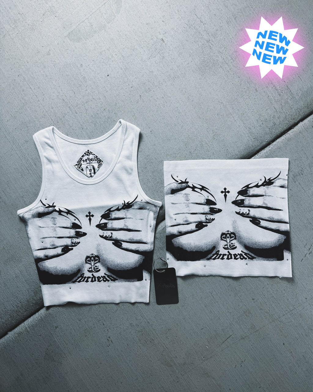 Tatted Ribs v2 Tank and Tube Top