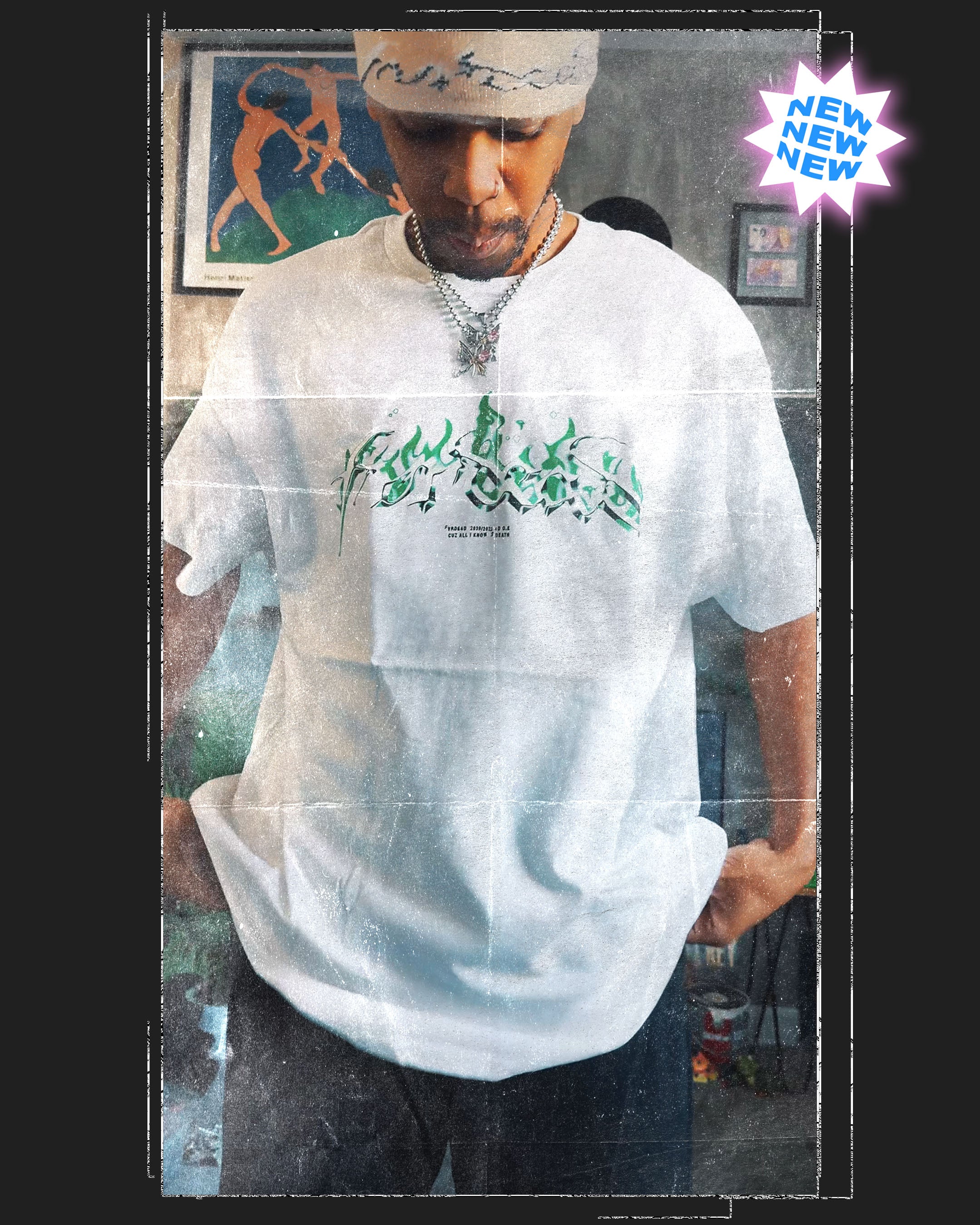 Toxic Moss Flame Logo Tee