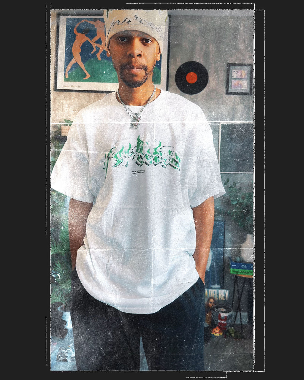 Toxic Moss Flame Logo Tee