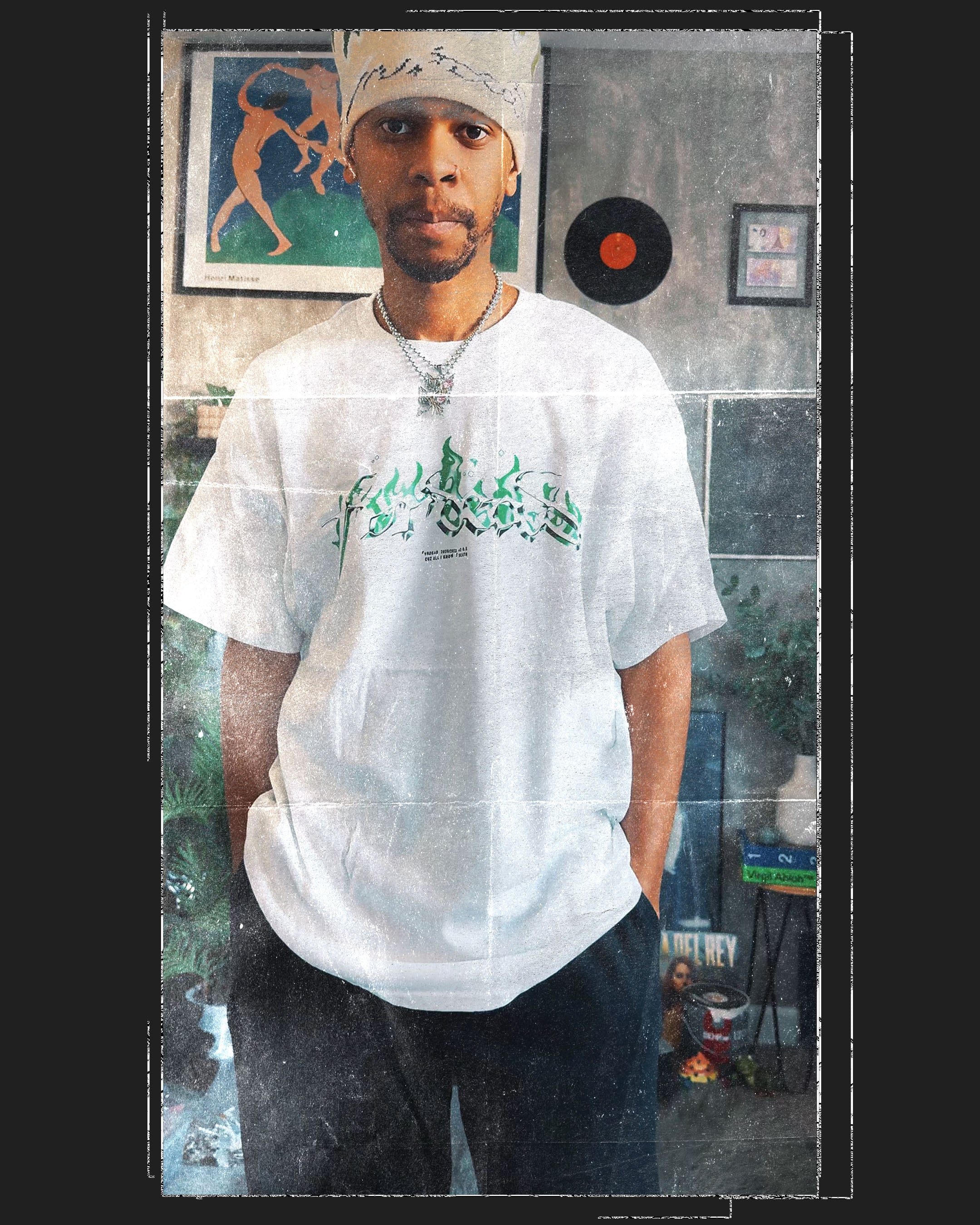 Toxic Moss Flame Logo Tee
