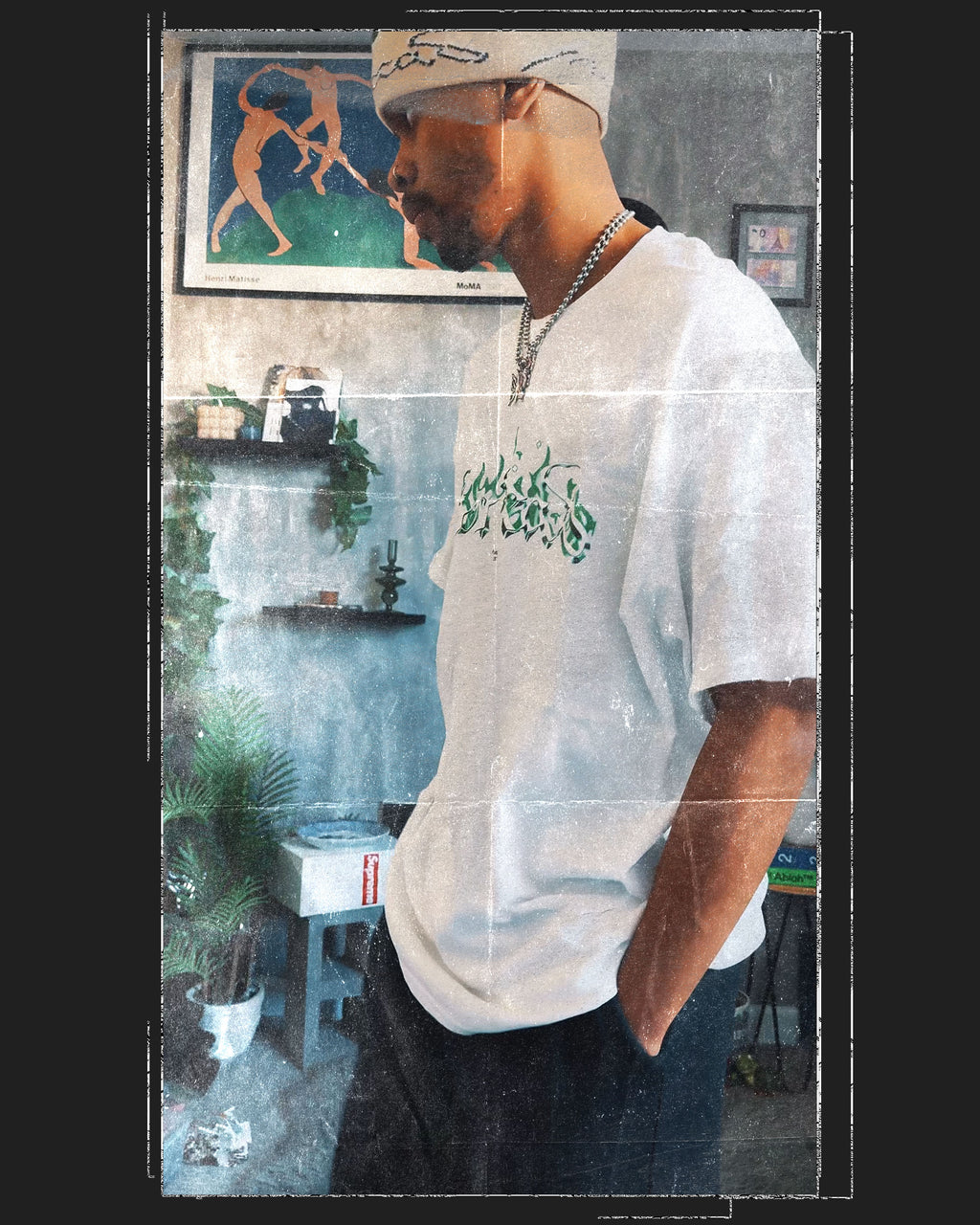 Toxic Moss Flame Logo Tee