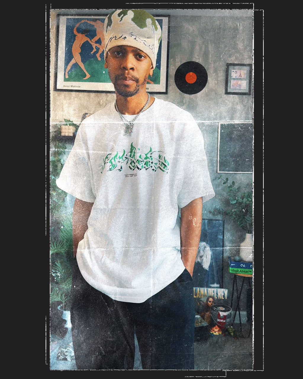 Toxic Moss Flame Logo Tee