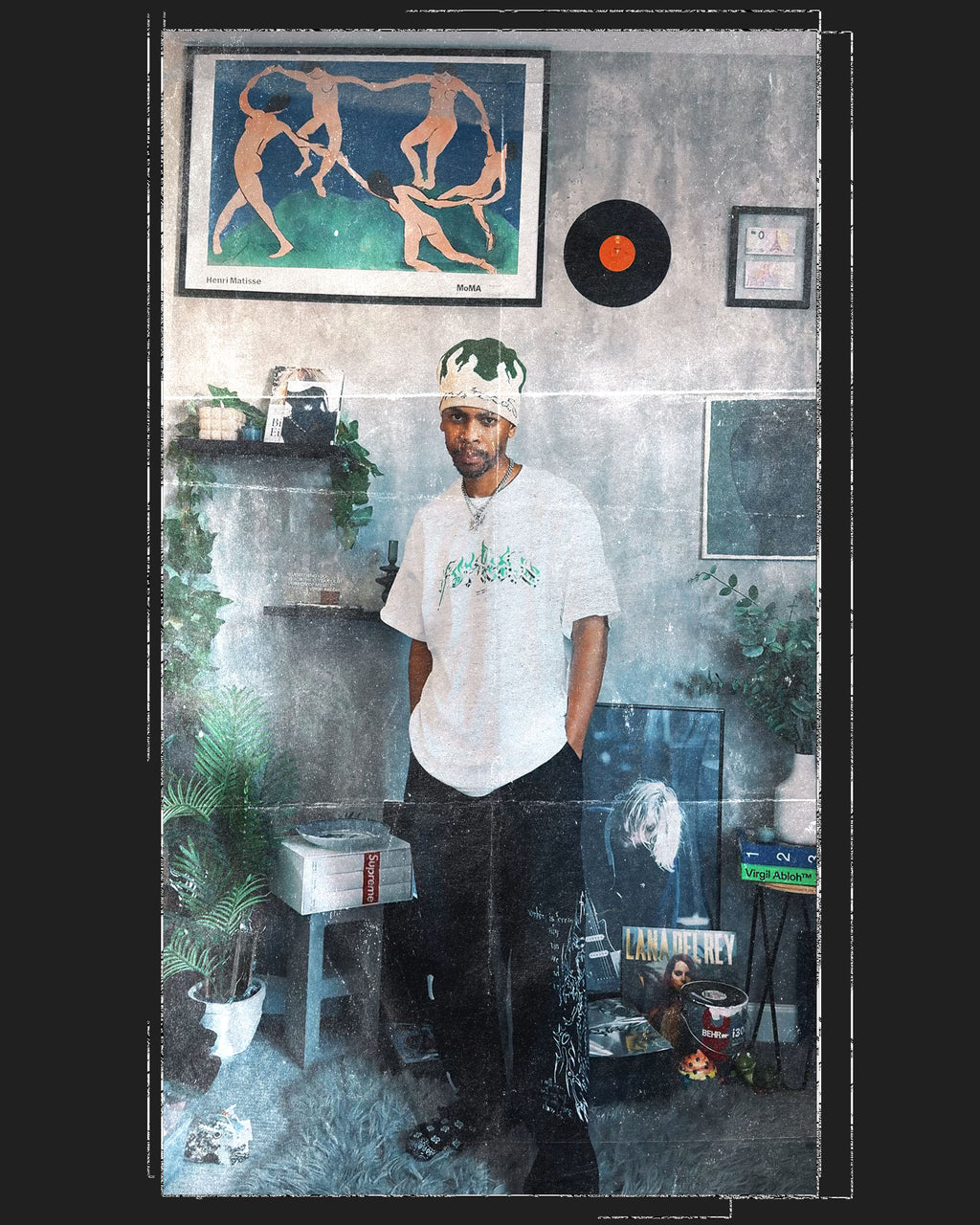 Toxic Moss Flame Logo Tee