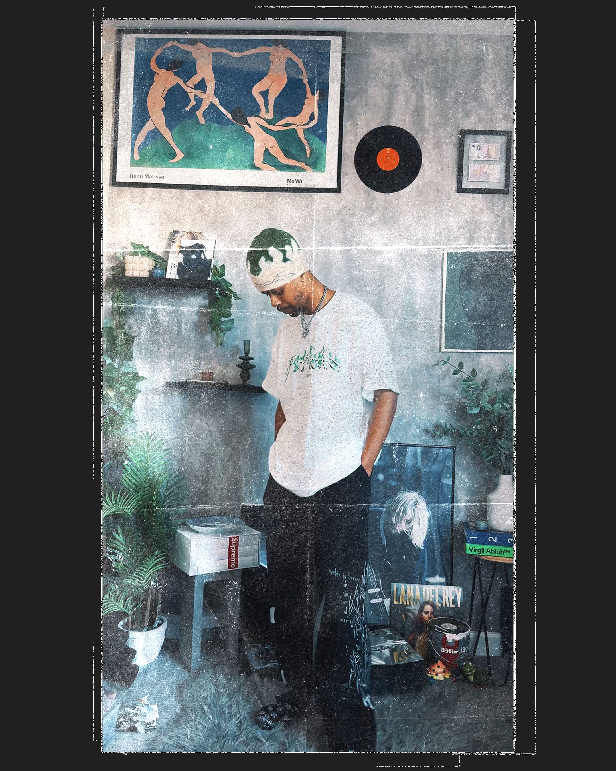 Toxic Moss Flame Logo Tee