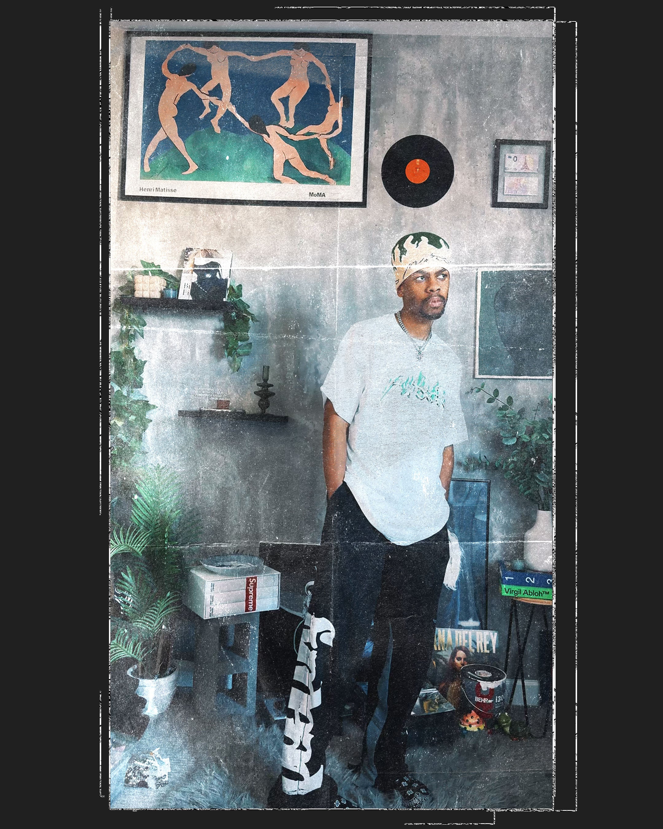 Toxic Moss Flame Logo Tee