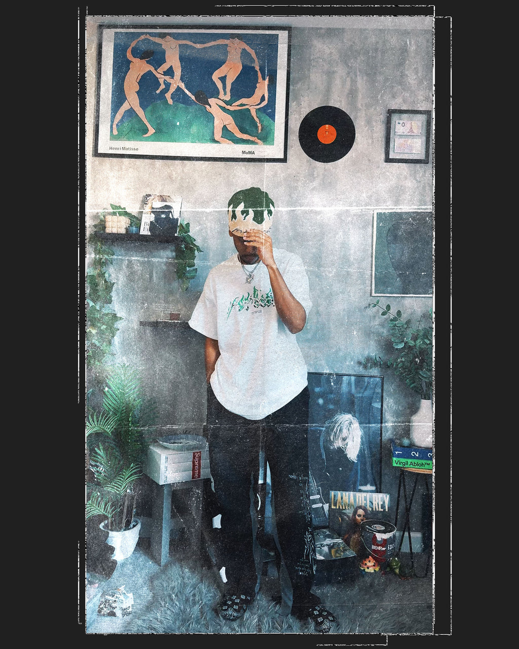 Toxic Moss Flame Logo Tee