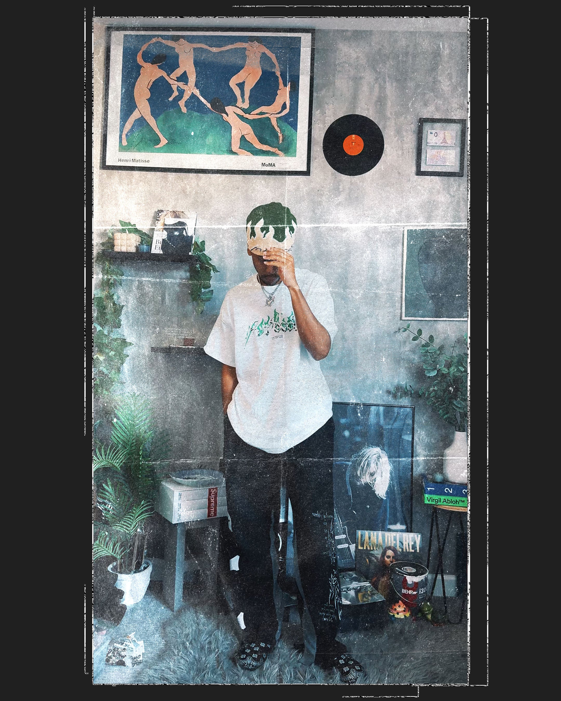 Toxic Moss Flame Logo Tee