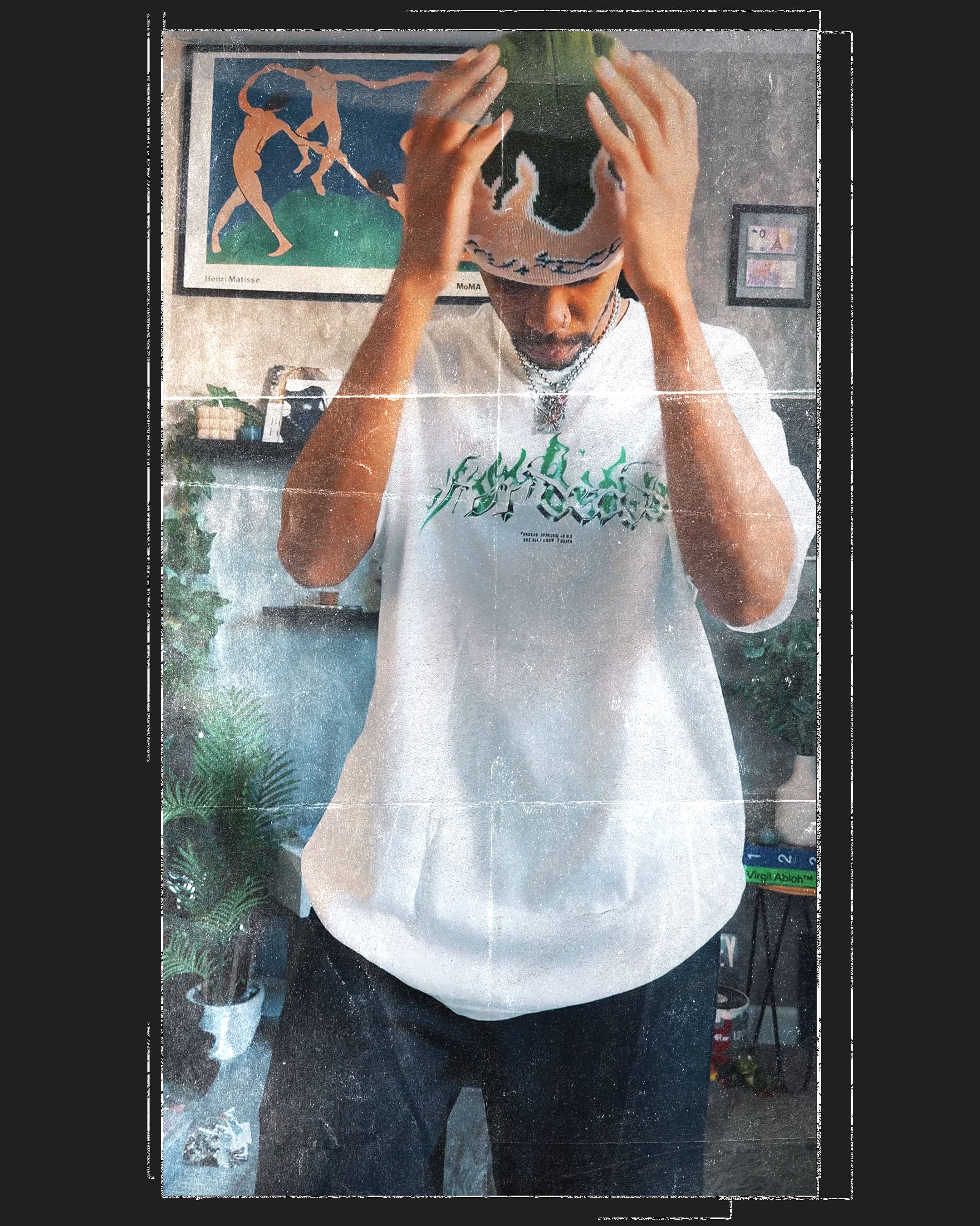 Toxic Moss Flame Logo Tee