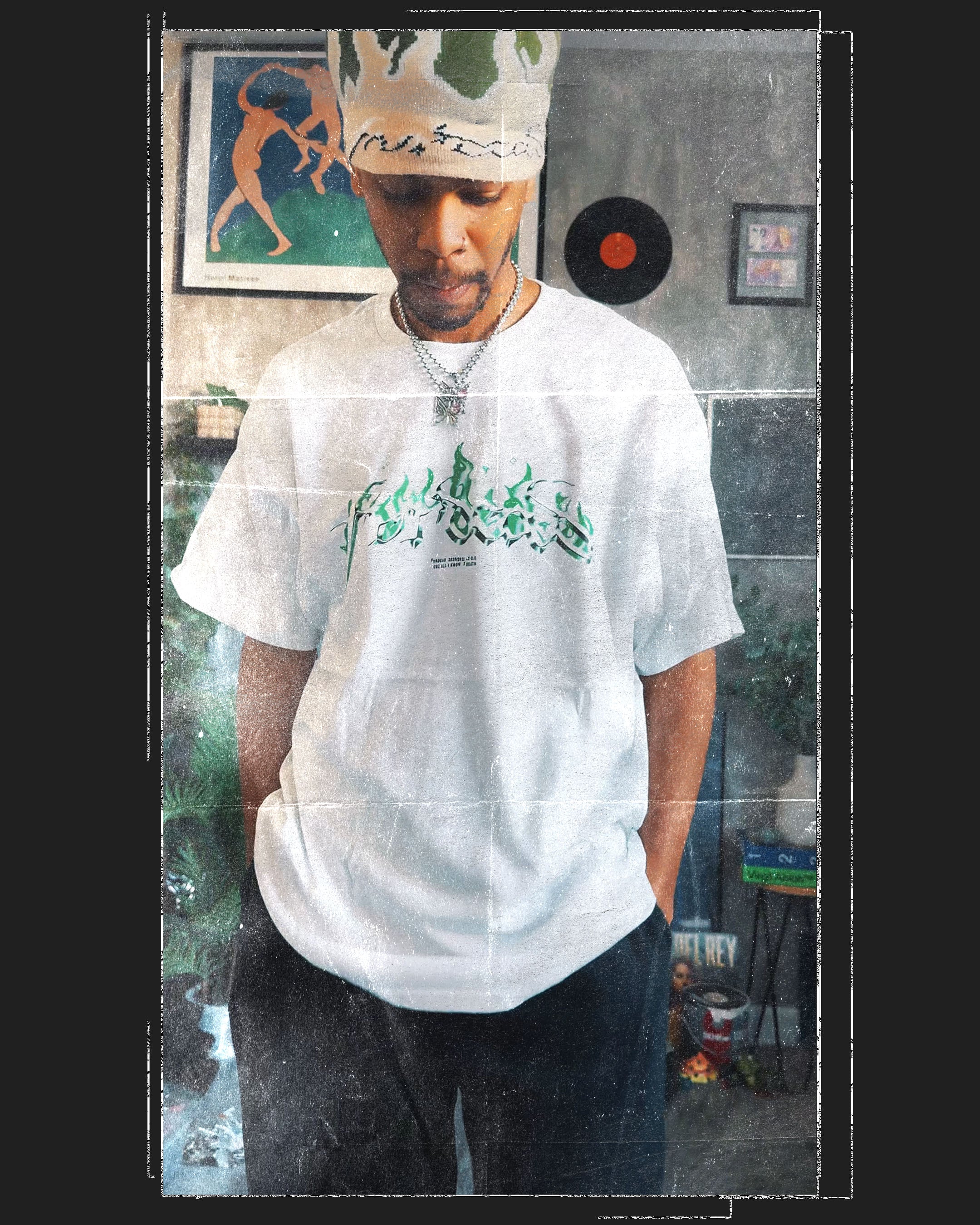 Toxic Moss Flame Logo Tee