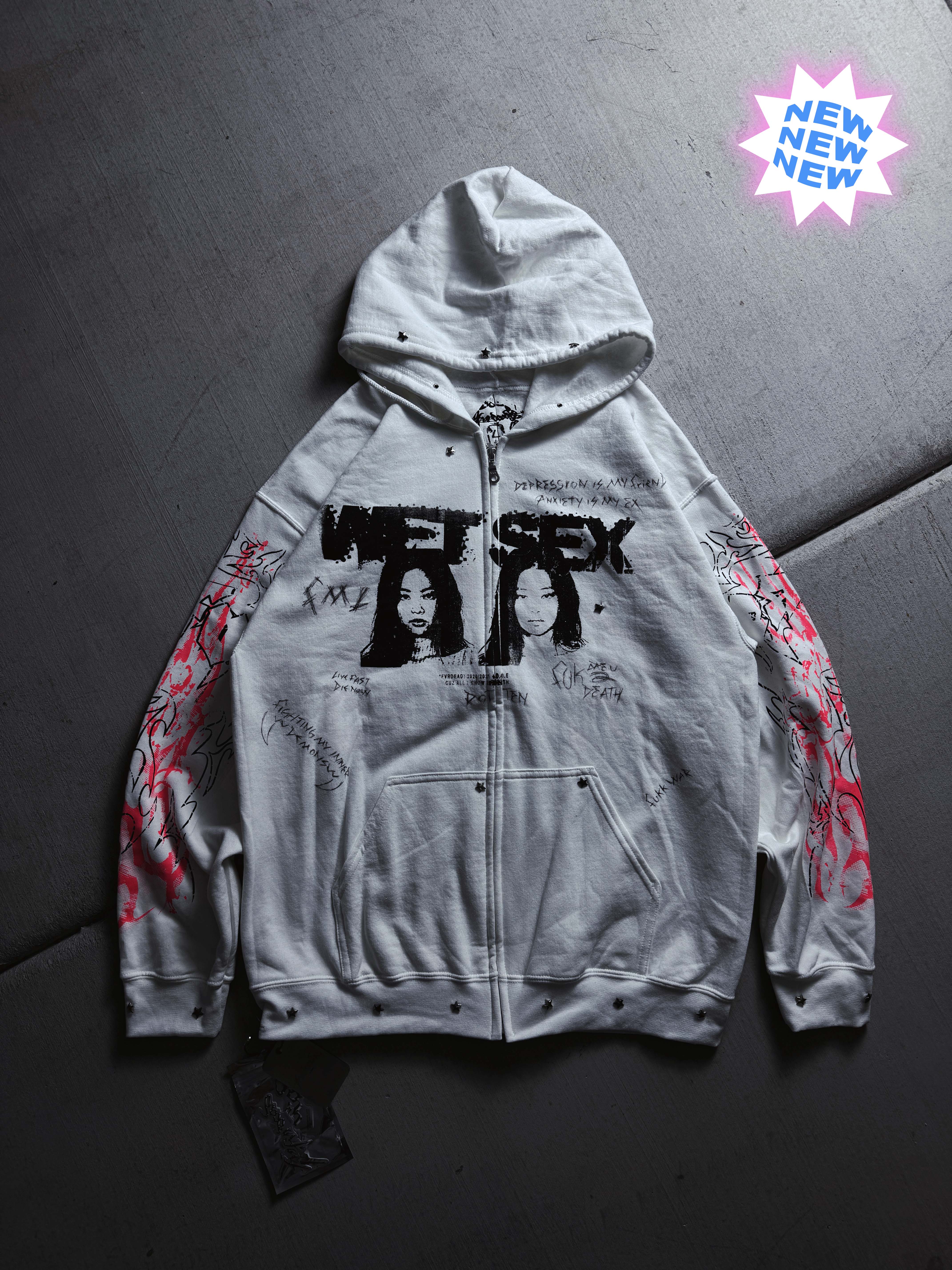 Wet S3x Grunge hoodie – Fvrdead