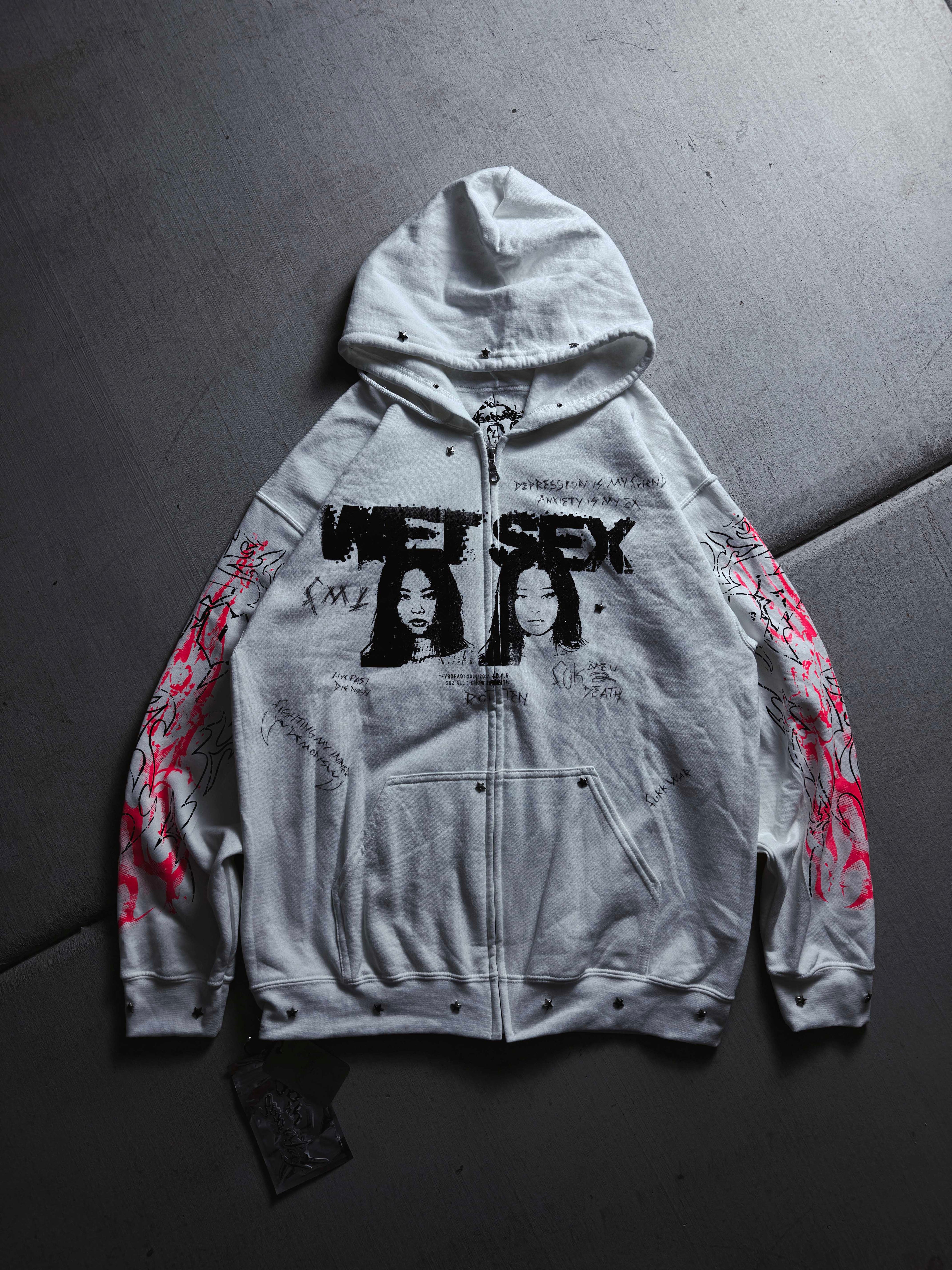 Wet S3x Grunge hoodie