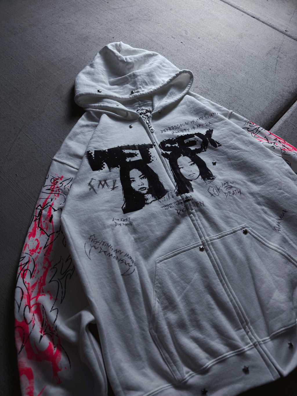Wet S3x Grunge hoodie
